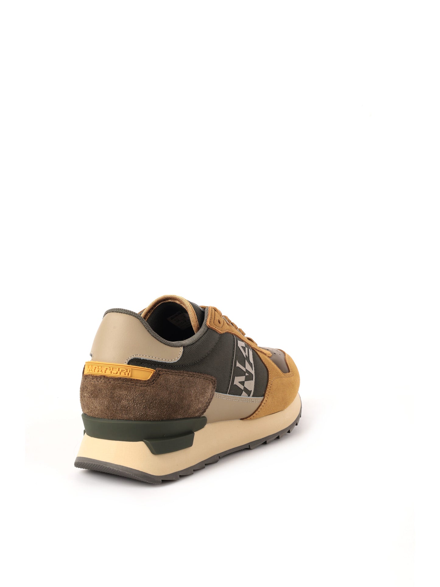 SNEAKERS STAB NAPAPIJRI DA UOMO VERDE MARRONE OCRA