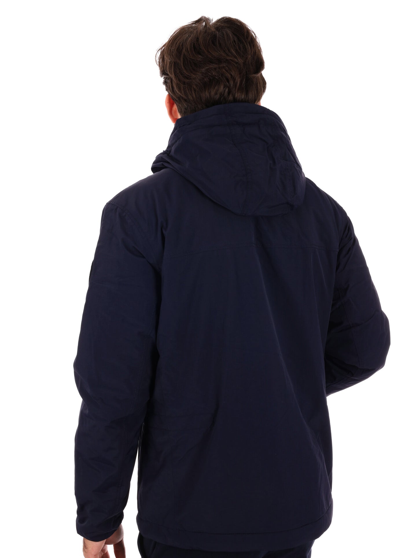 GIACCA CON CAPPUCCIO A-TUNDRA NAPAPIJRI  DA UOMO BLU