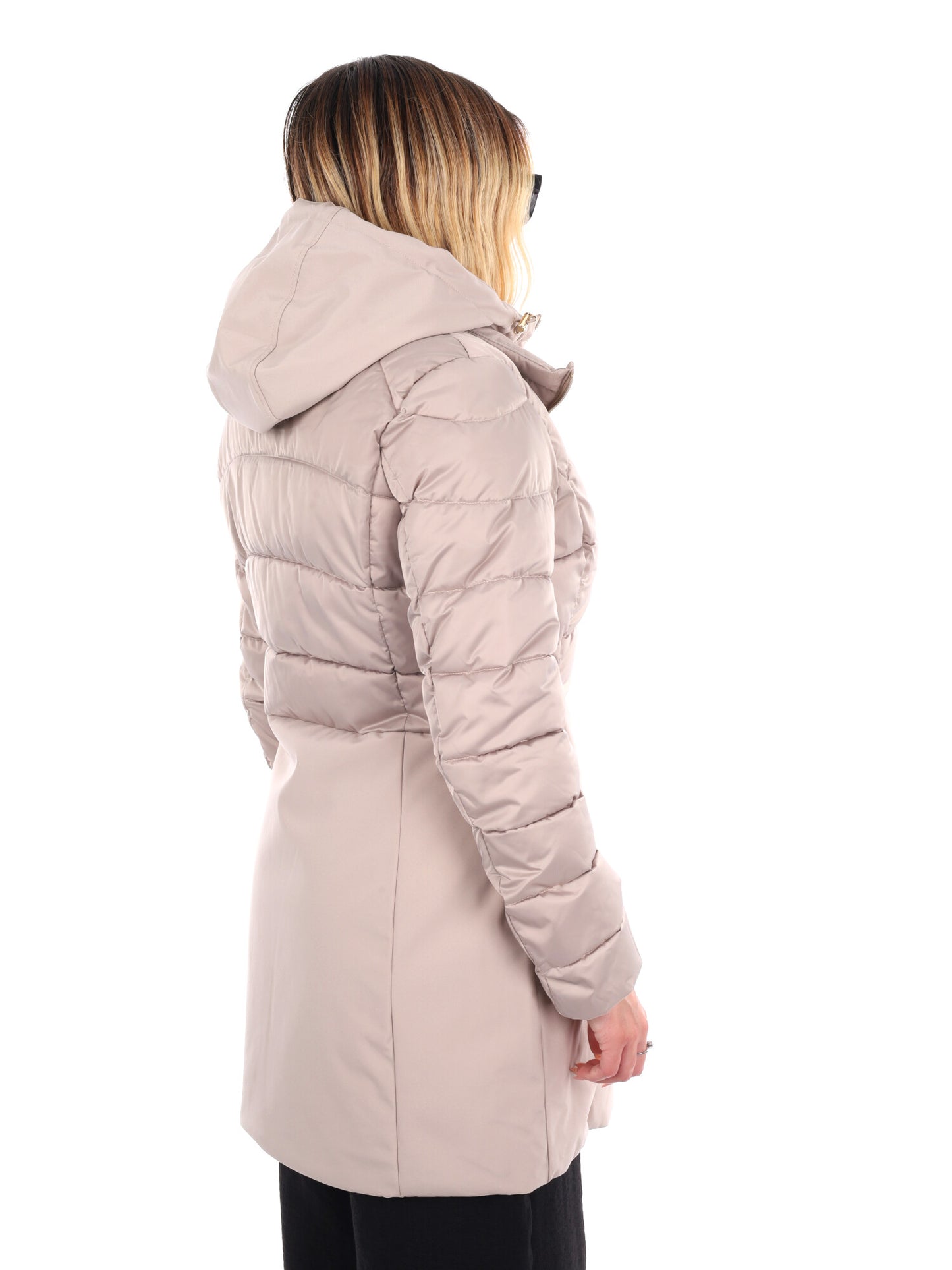 GIACCONE CON FINTO GILET YES ZEE DA DONNA BEIGE