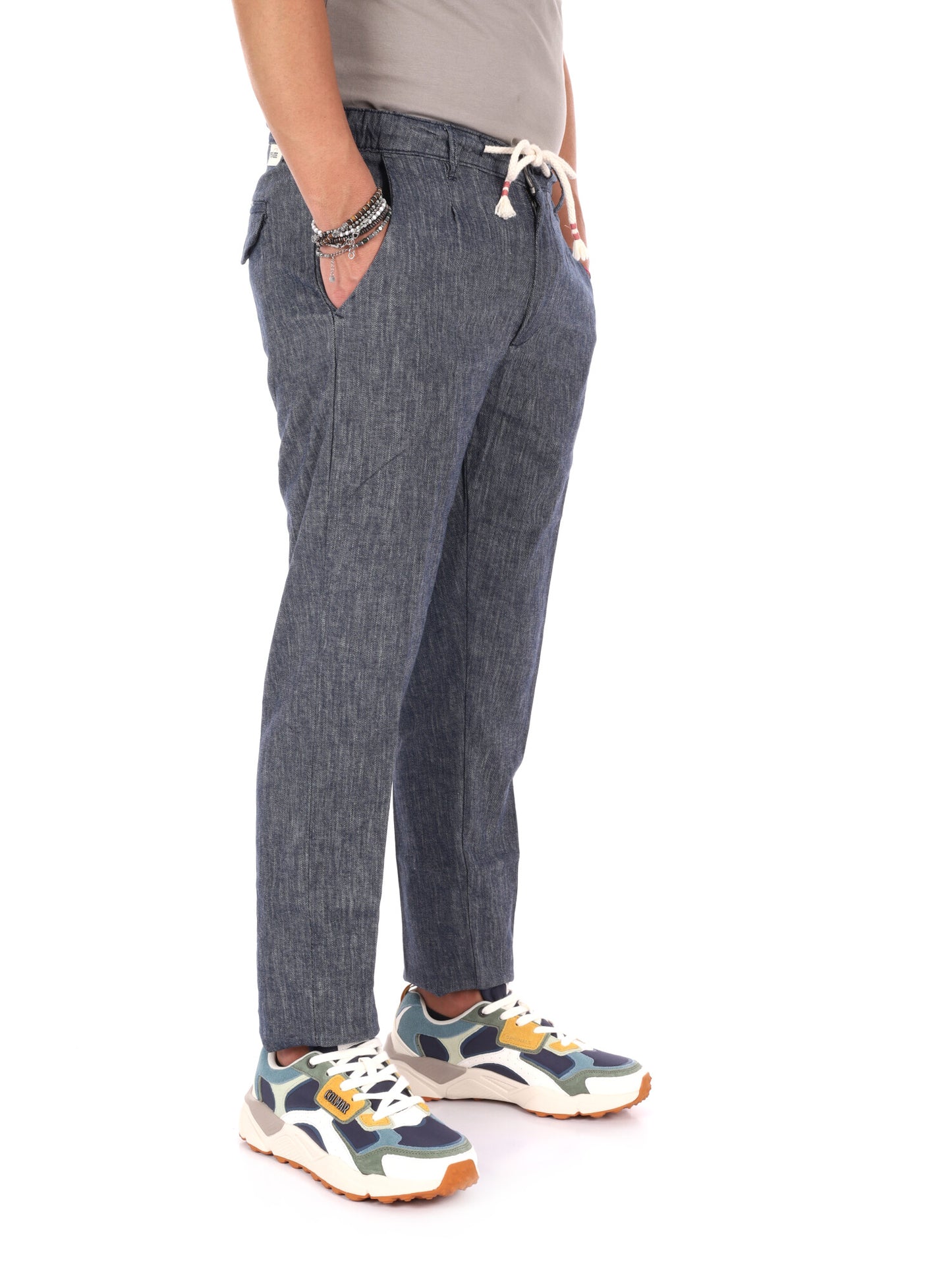 Pantaloni Yes-Zee uomo in denim versatile e confortevole