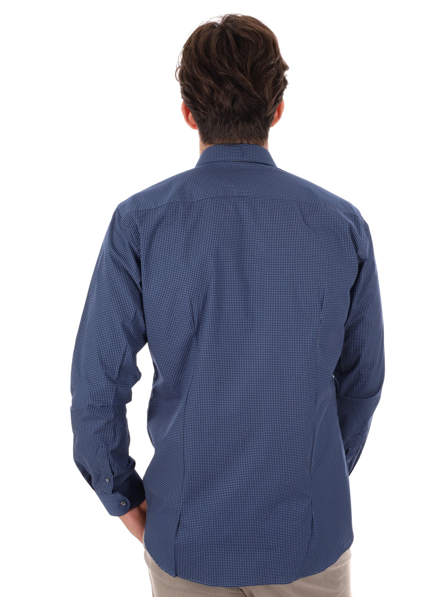 CAMICIA PARIGI FB UOMO BLU BINACO