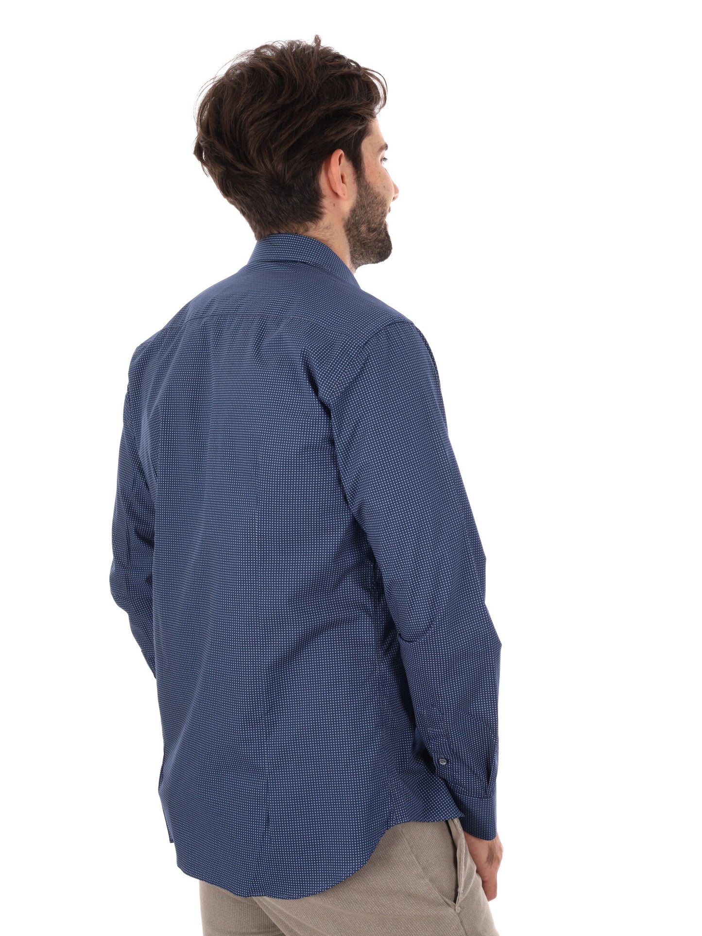 CAMICIA PARIGI FB UOMO BLU BINACO