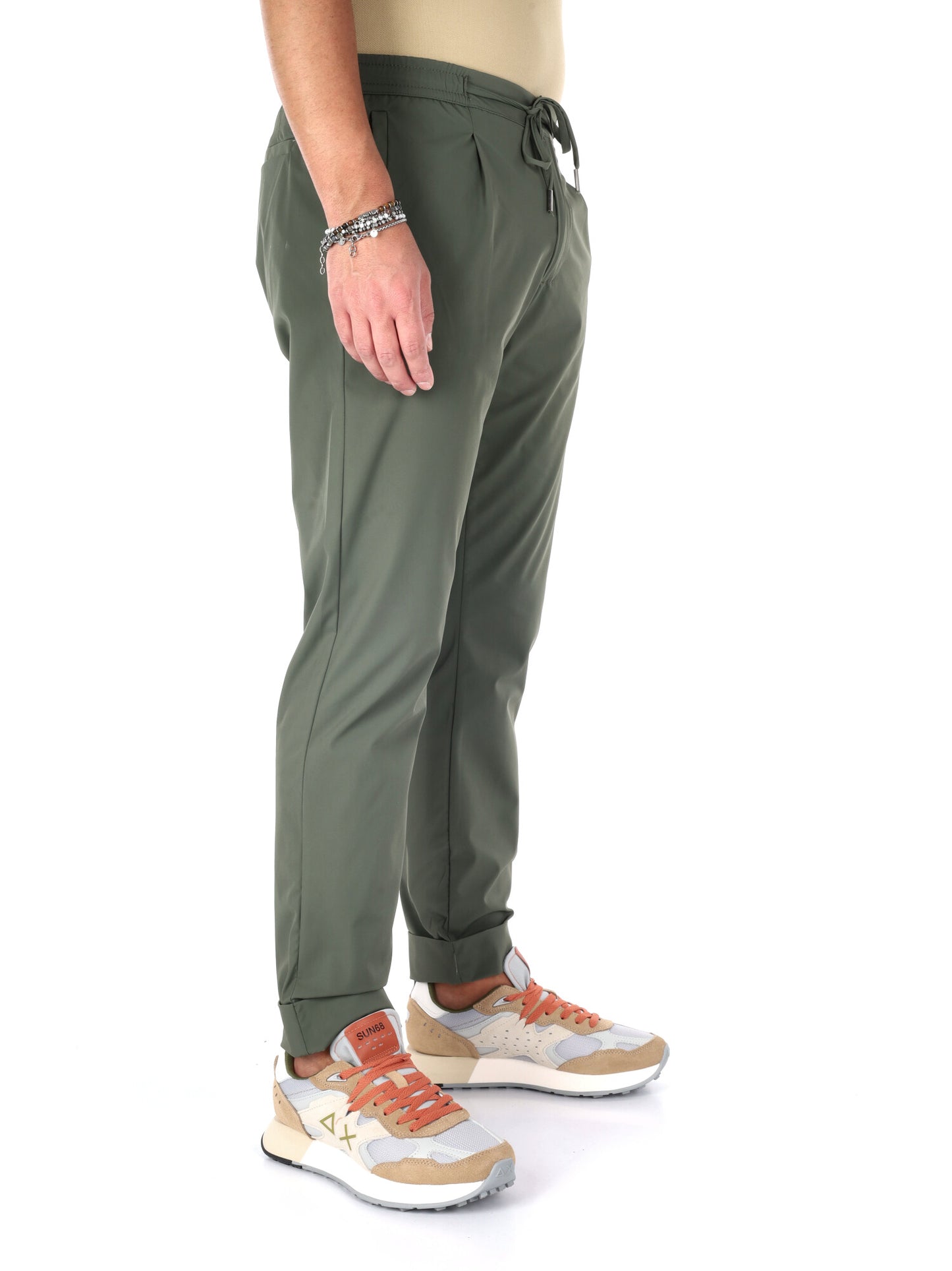 Pantaloni Pirelli Milit da uomo in verde per un look casual e versatile