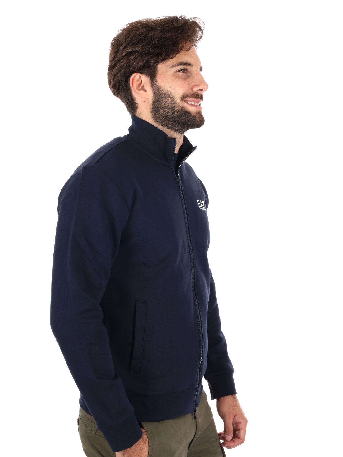 FELPA TRAIN CORE EA7 EMPORIO ARMANI 7 DA UOMO BLU