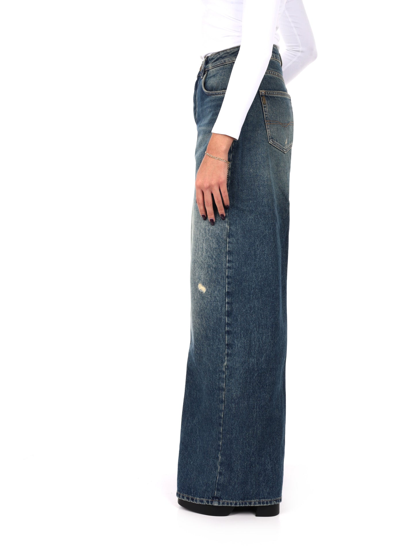 DENIM WIDE LEG PEPE JEANS DA DONNA