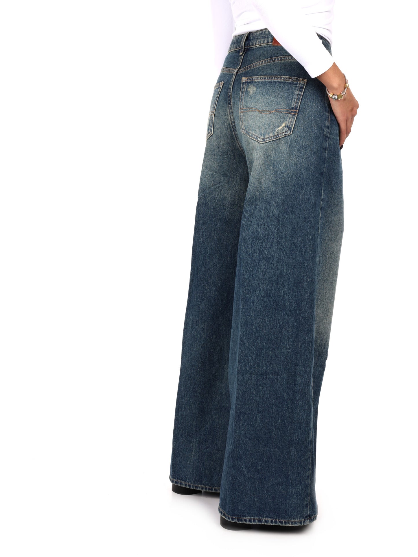 DENIM WIDE LEG PEPE JEANS DA DONNA