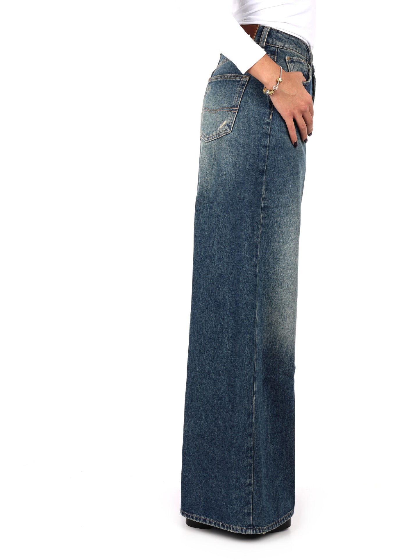 DENIM WIDE LEG PEPE JEANS DA DONNA