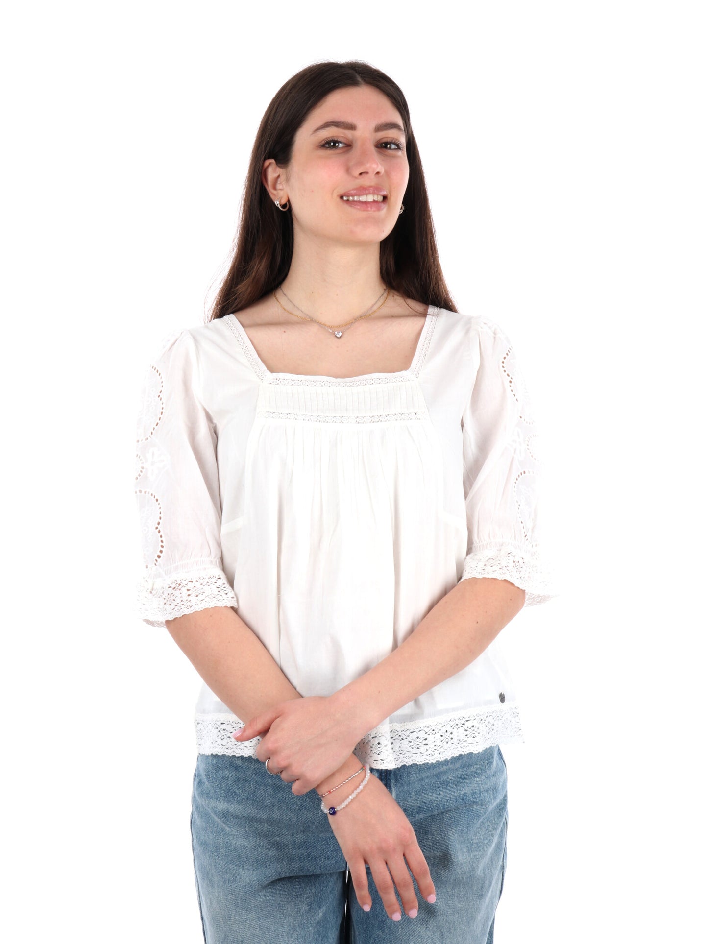 PEPE JEANS EVERLY - BIANCO