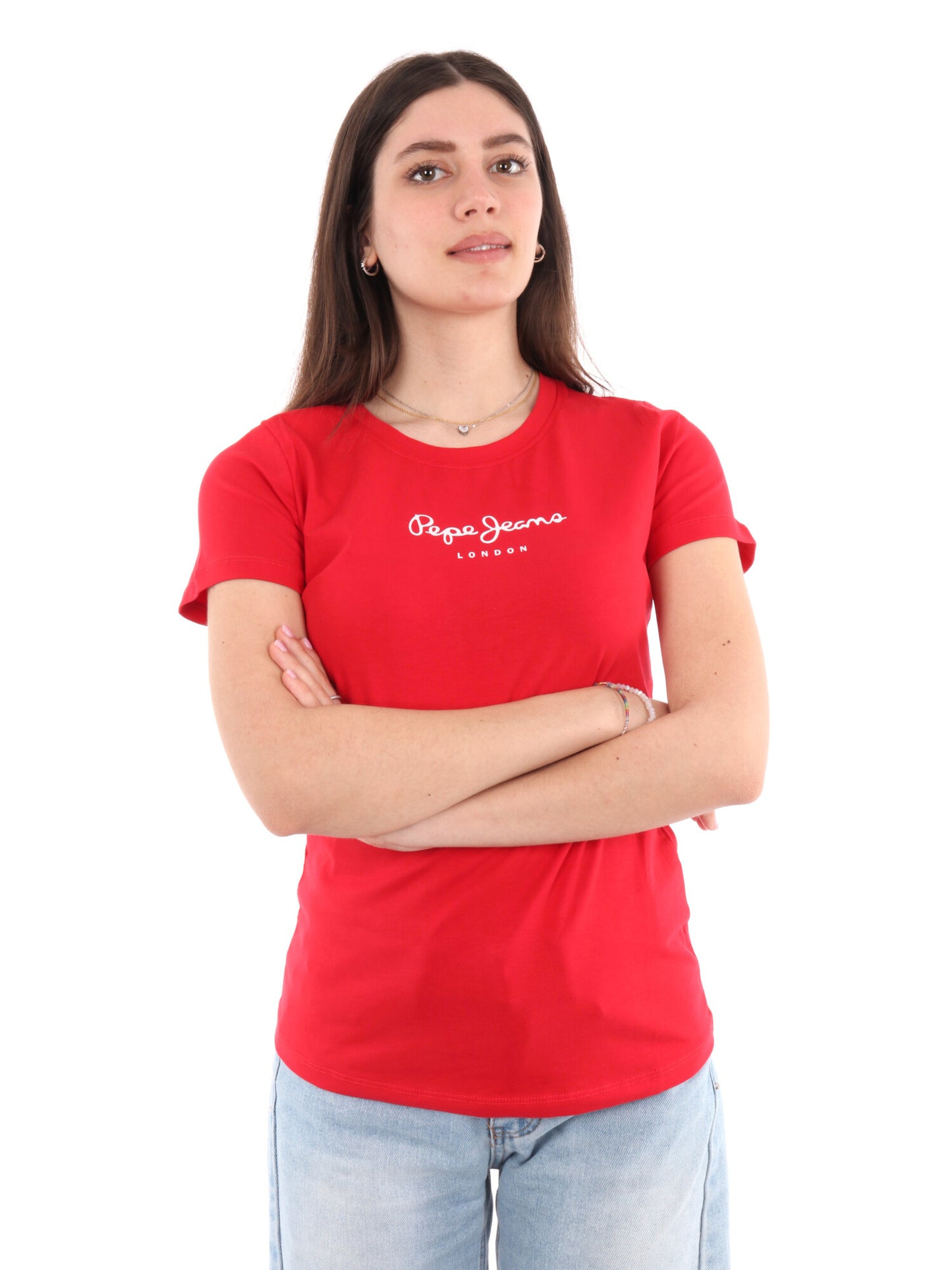 PEPE JEANS VIRGINIA - ROSSO
