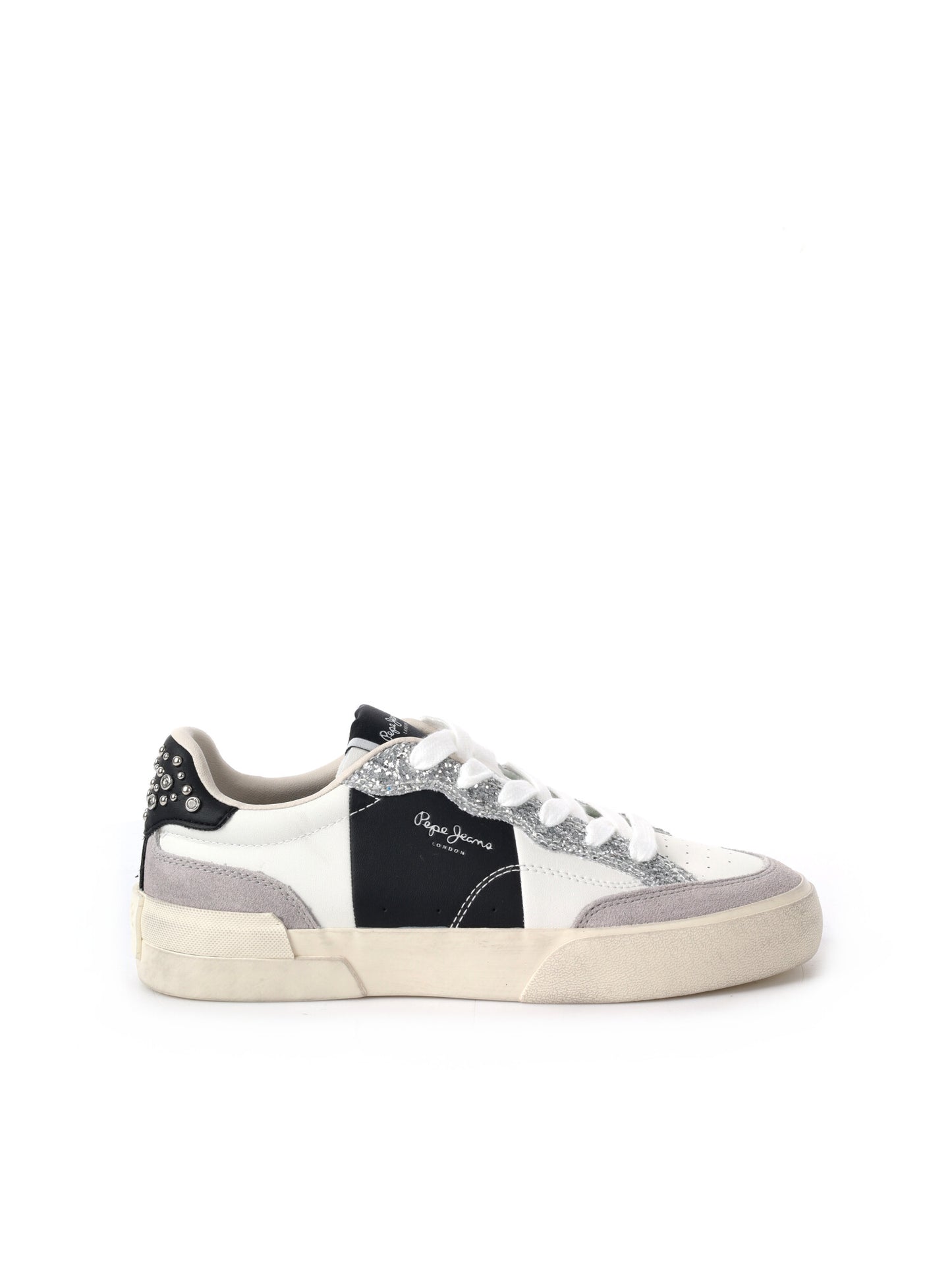 SNEAKER STRINGATA MILAN NIGHT PEPE JEANS DA DONNA BIANC