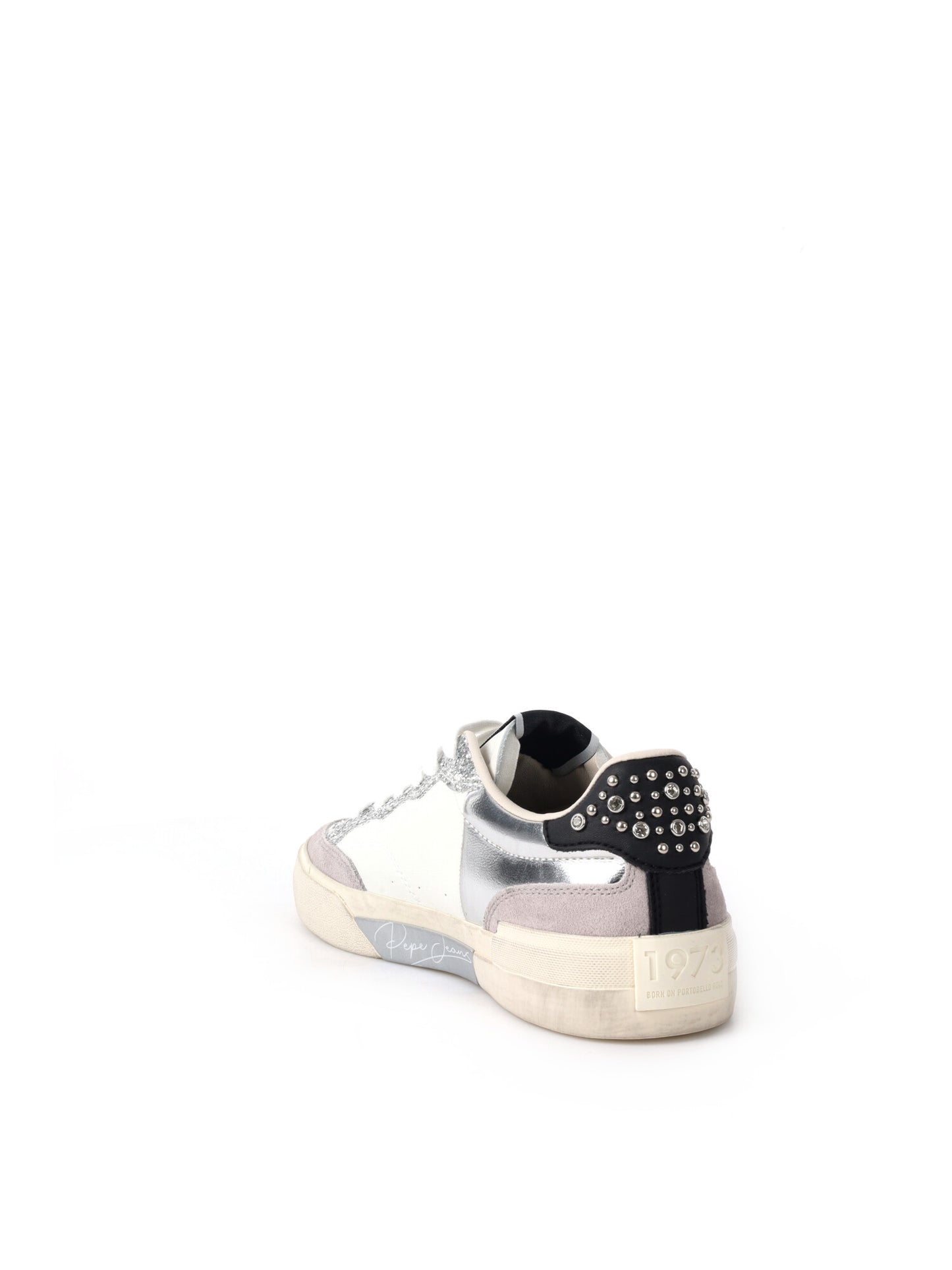 SNEAKER STRINGATA MILAN NIGHT PEPE JEANS DA DONNA BIANC