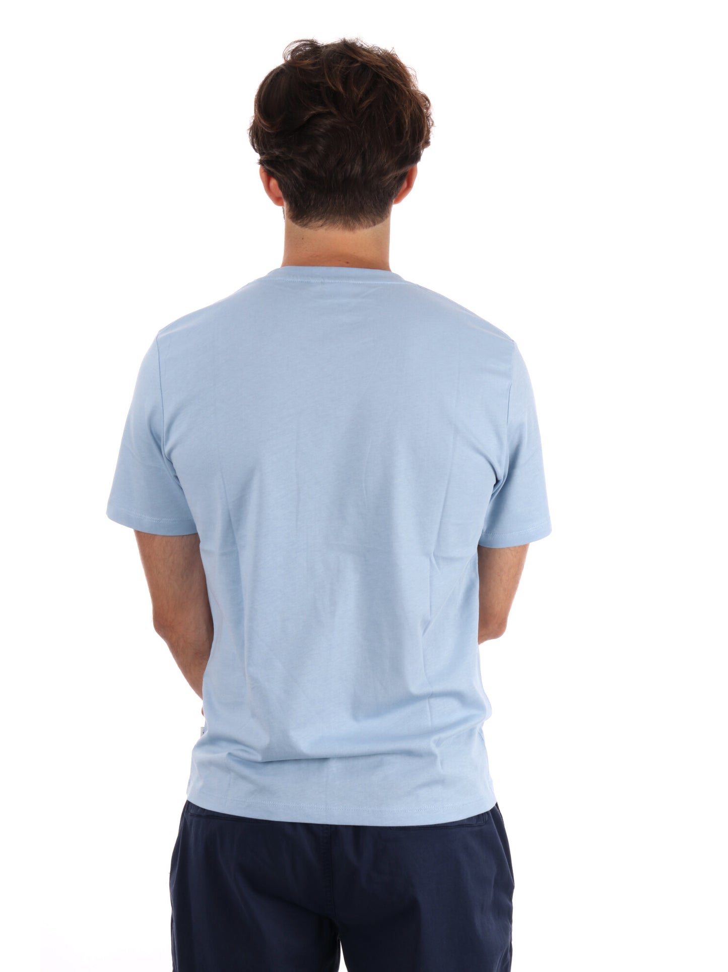 T-SHIRT REGULAR PEPE JEANS DA UOMO CELESTE