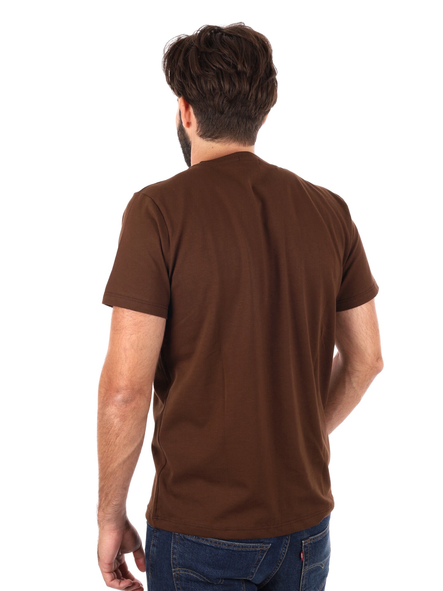 T-SHIRT PRATI DA UOMO CIOCCOLATO