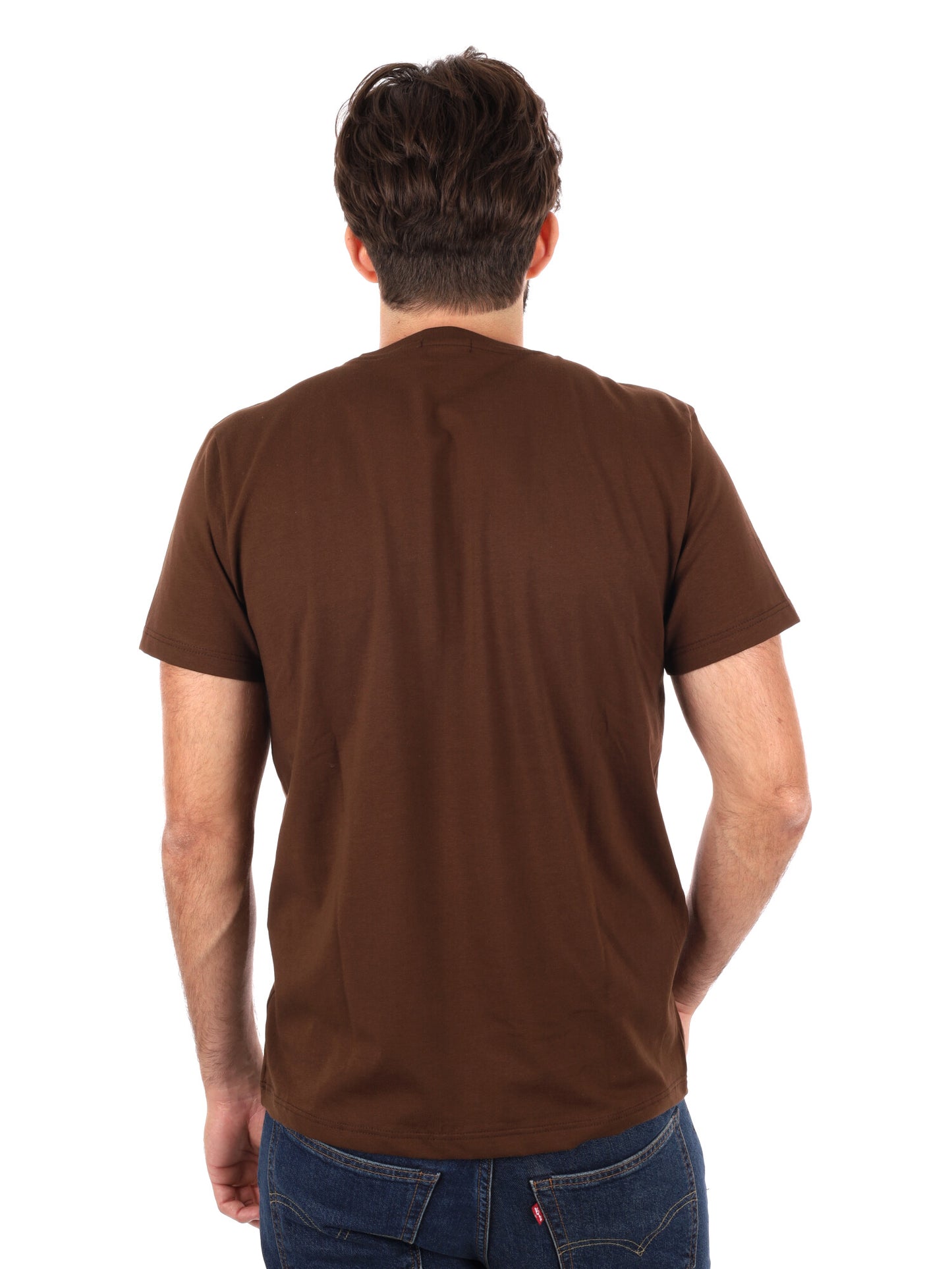 T-SHIRT PRATI DA UOMO CIOCCOLATO