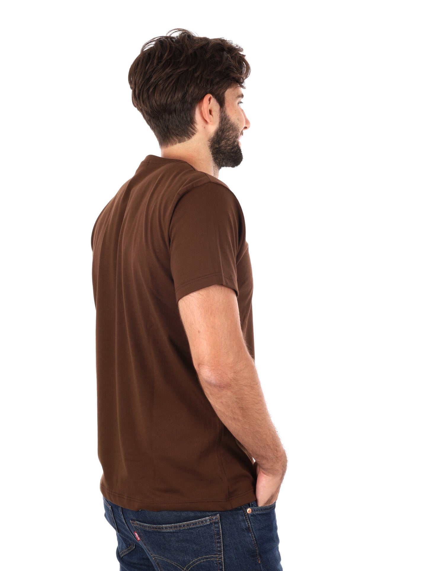 T-SHIRT PRATI DA UOMO CIOCCOLATO