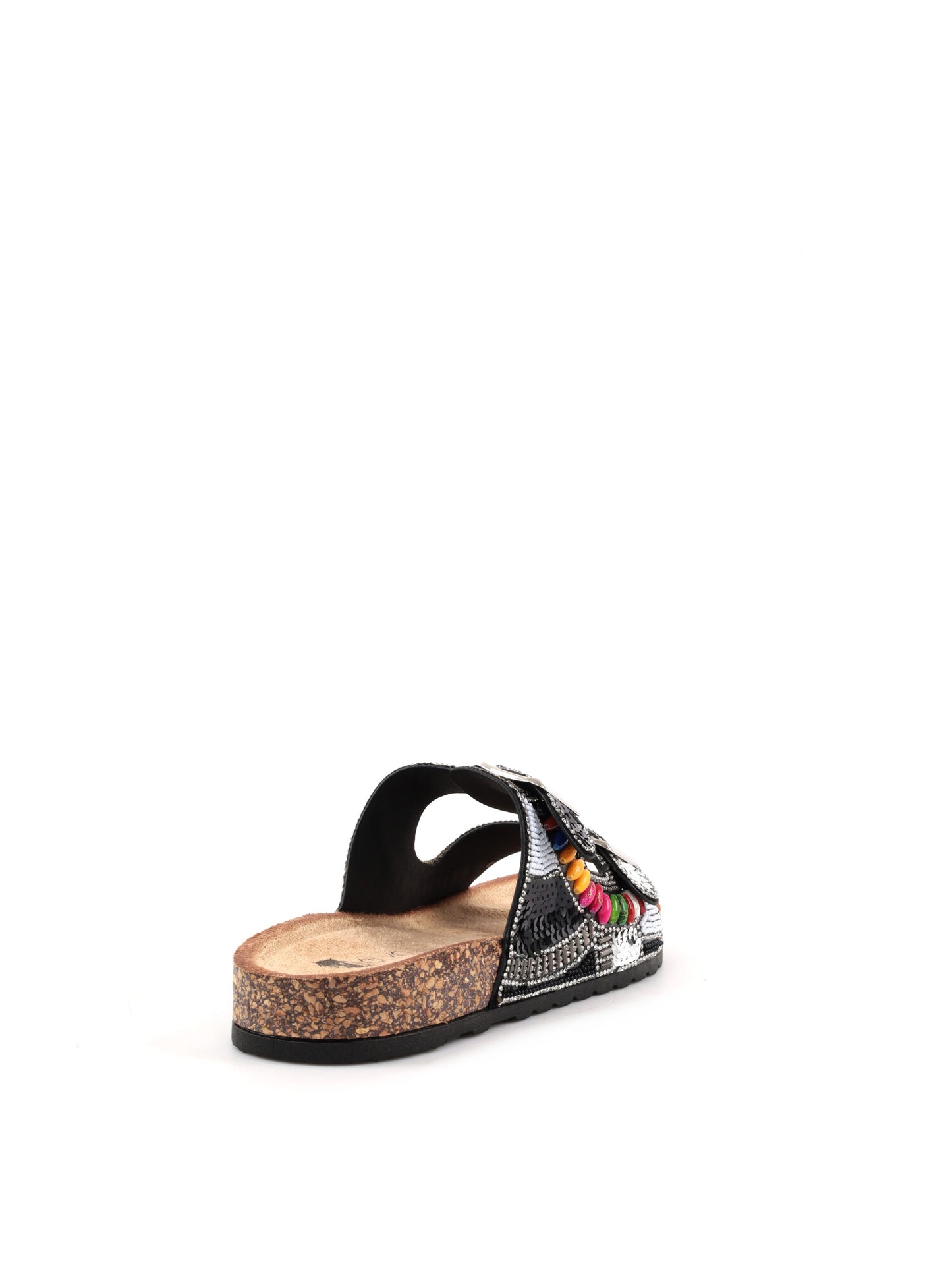 Sandali donna Hosis Clyo' in nero, eleganza estiva