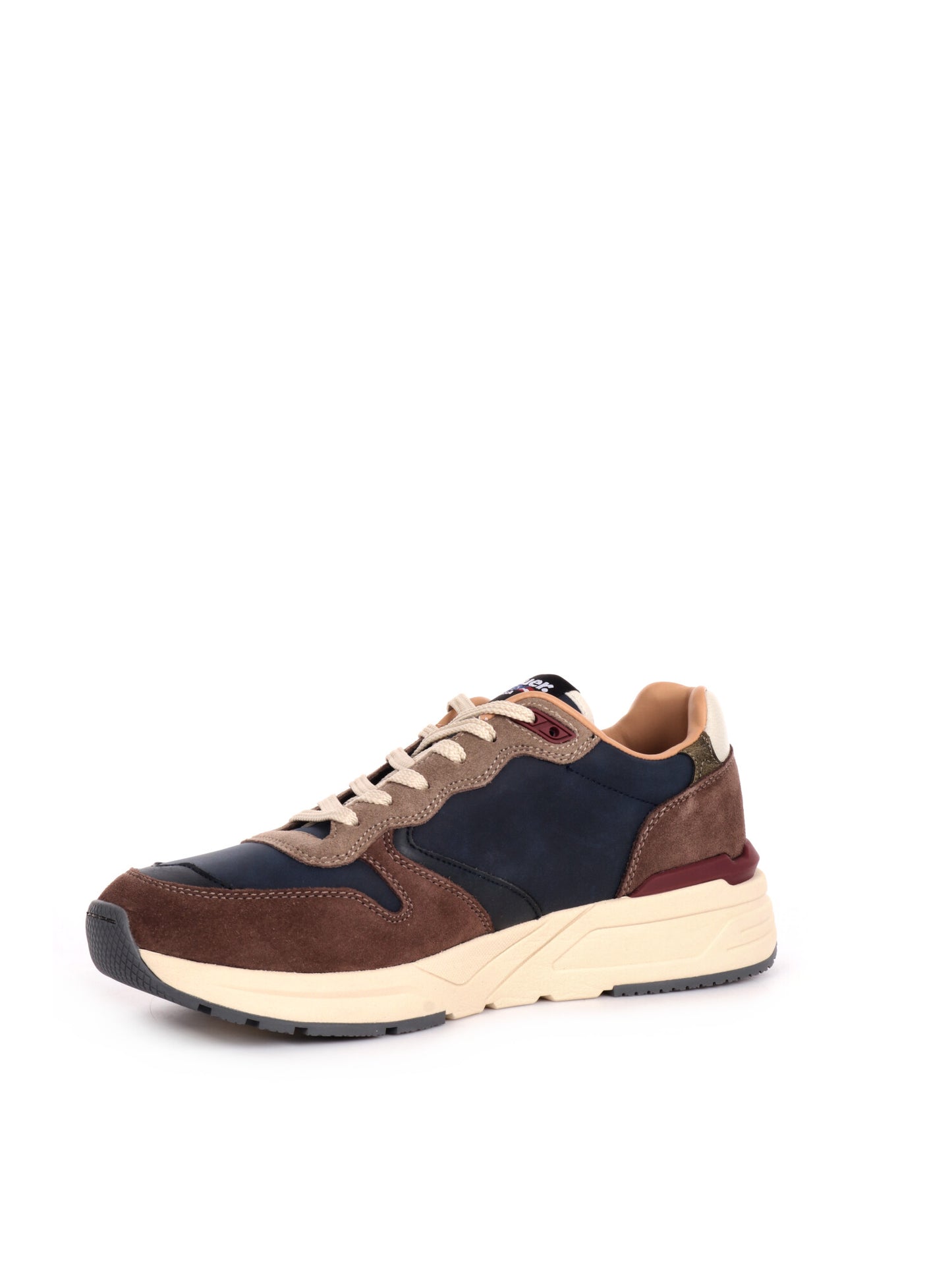 SNEAKERS BLAUER DA UOMO BLU MARRONE