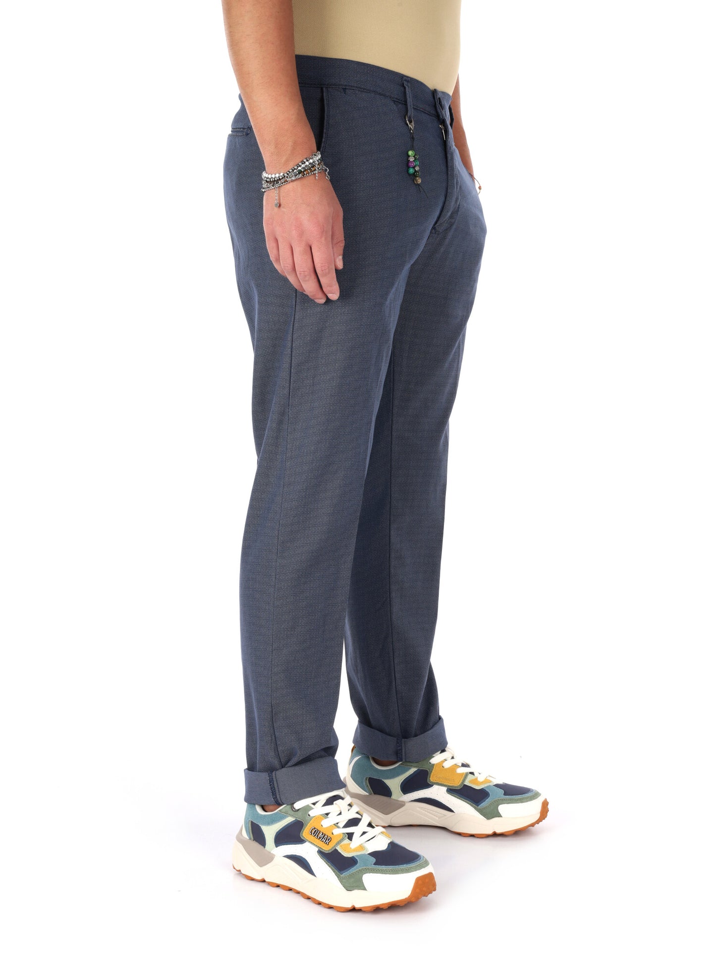 Pantaloni FB S1292 blu uomo per un look casual e versatile
