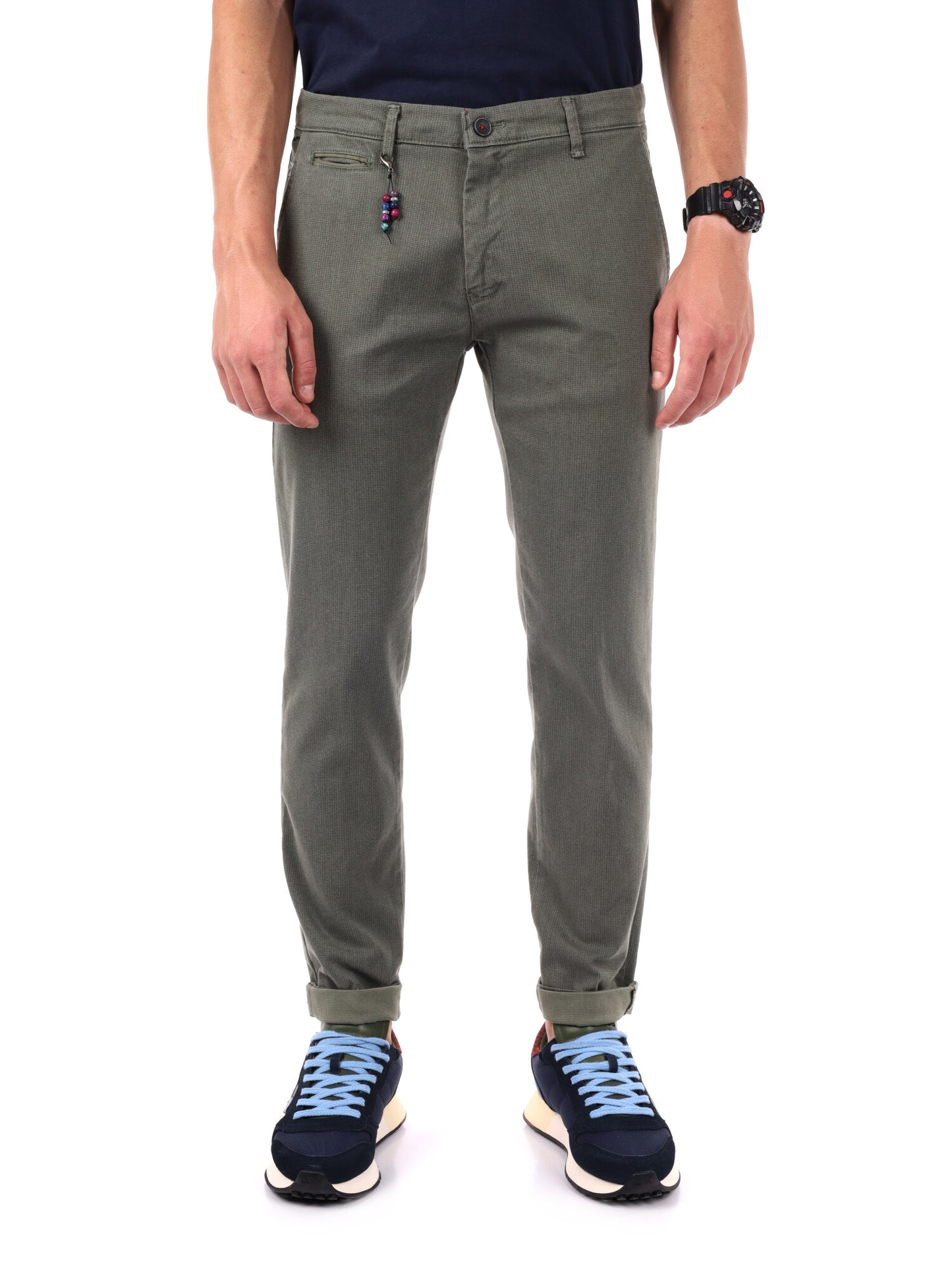 PANTALONE SANDRONE FB DA UOMO SALVIA