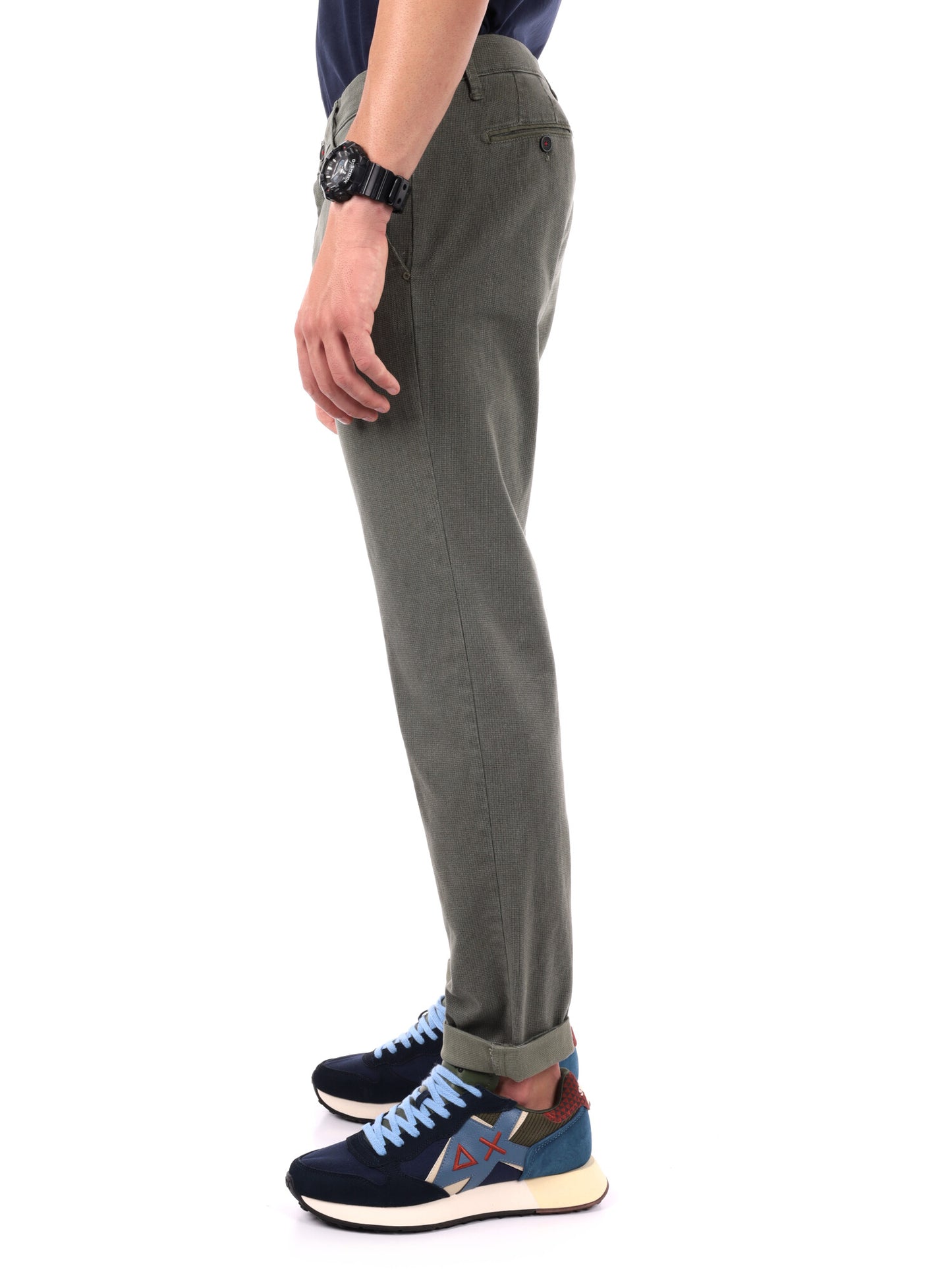 PANTALONE SANDRONE FB DA UOMO SALVIA