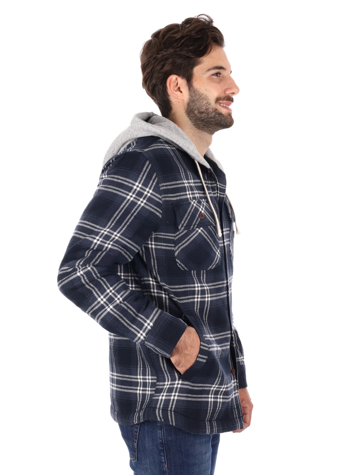 GIUBBINO SURPLUS CON CAPPUCCIO SUPERDRY DA UOMO BLU