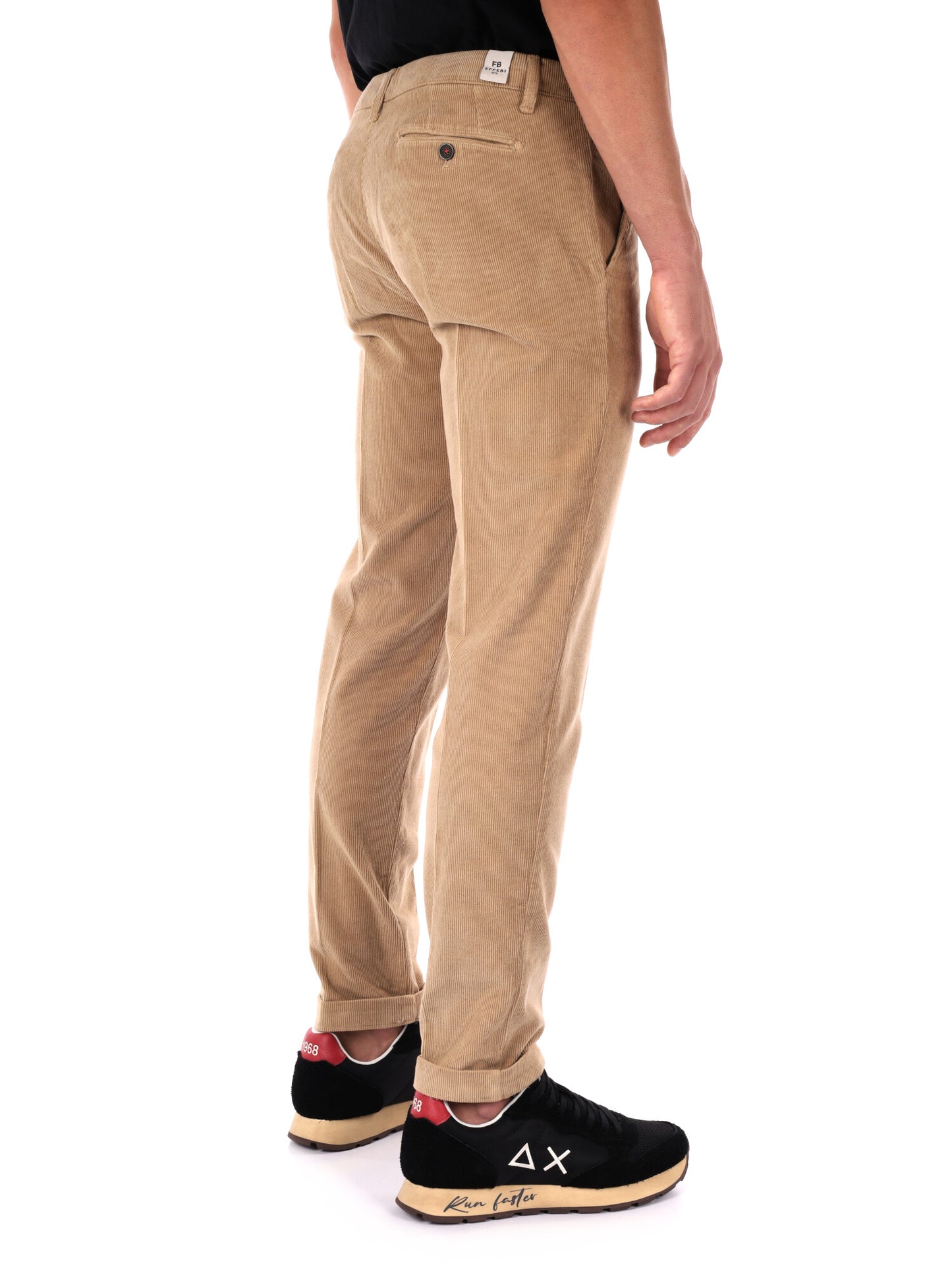 PANTALONE SILVER VELLUTO FB DA UOMO BISCOTTO