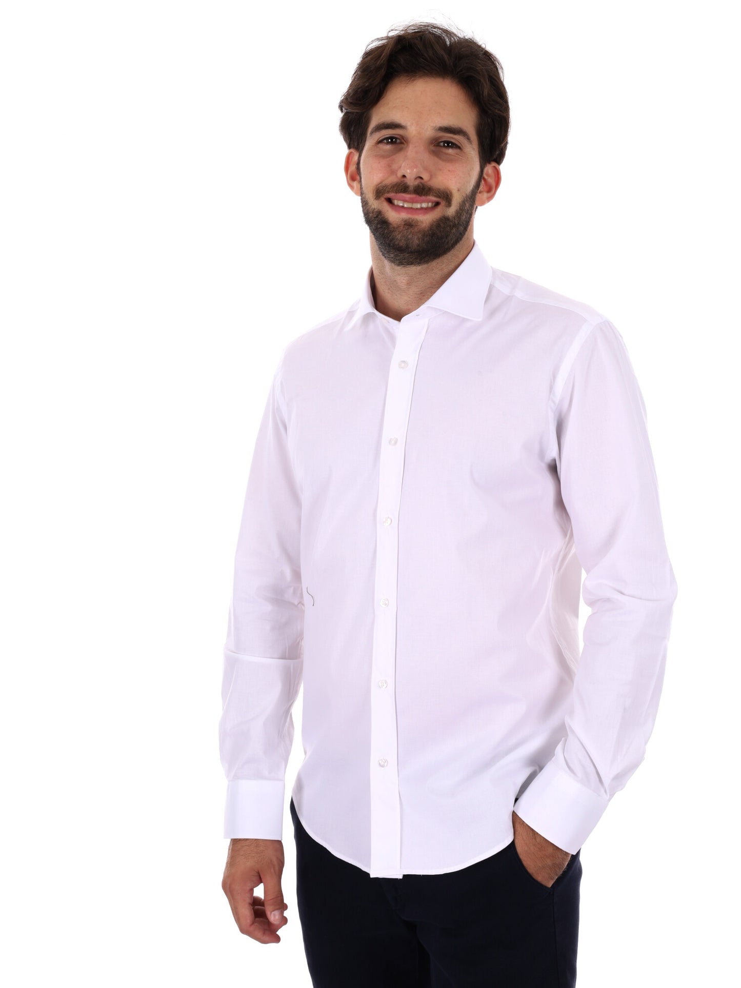 CAMICIA SOFT FB DA UOMO BIANCO