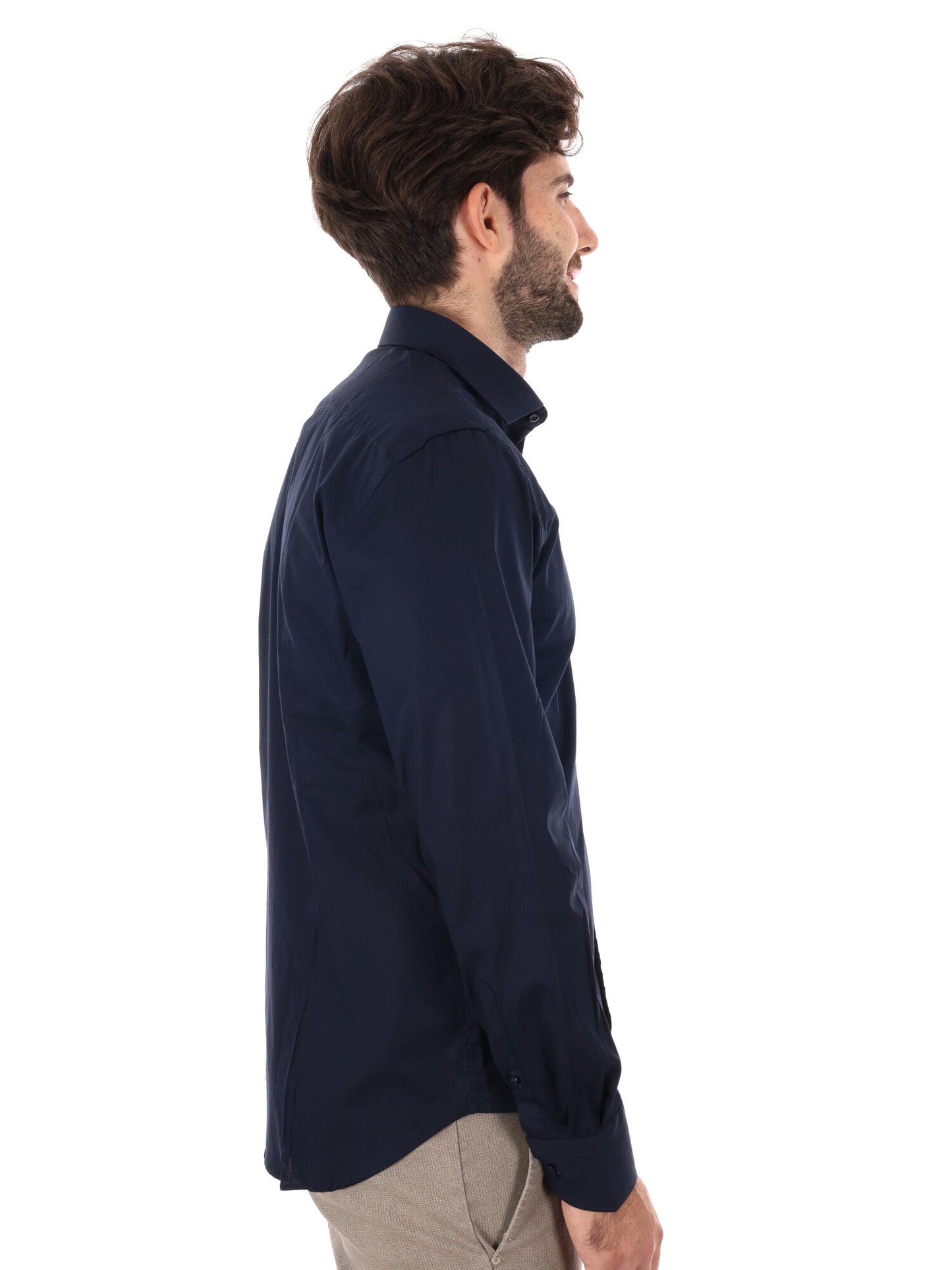 CAMICIA SOFT FB DA UOMO BLU