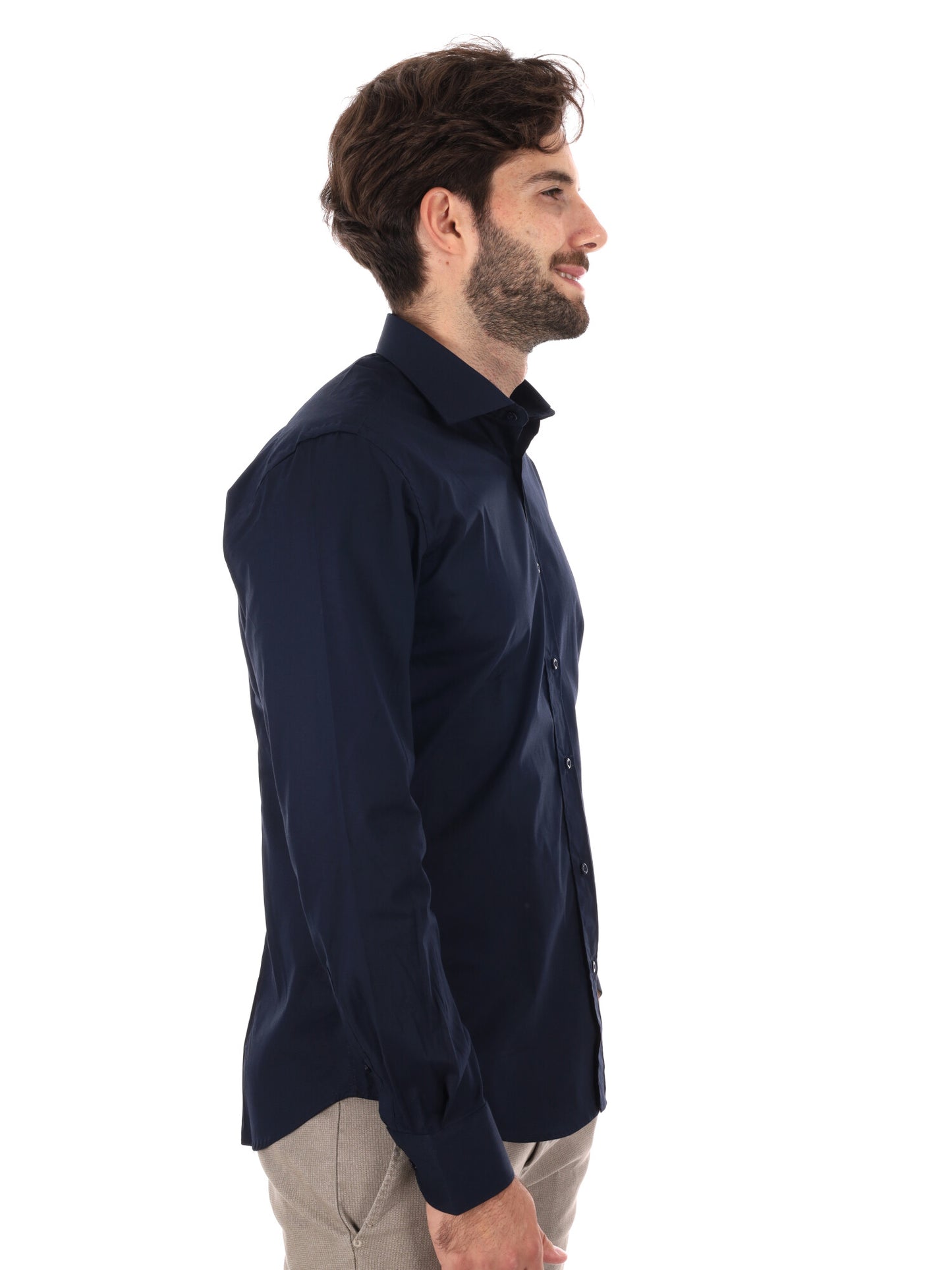 CAMICIA SOFT FB DA UOMO BLU
