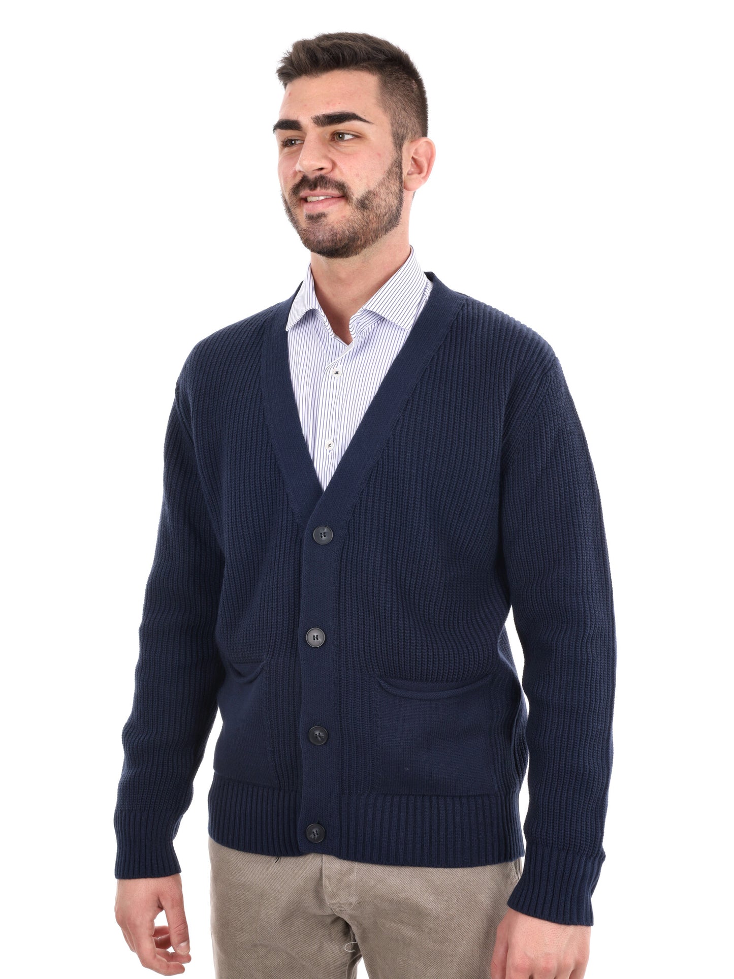 CARDIGAN SONY FB DA UOMO BLU