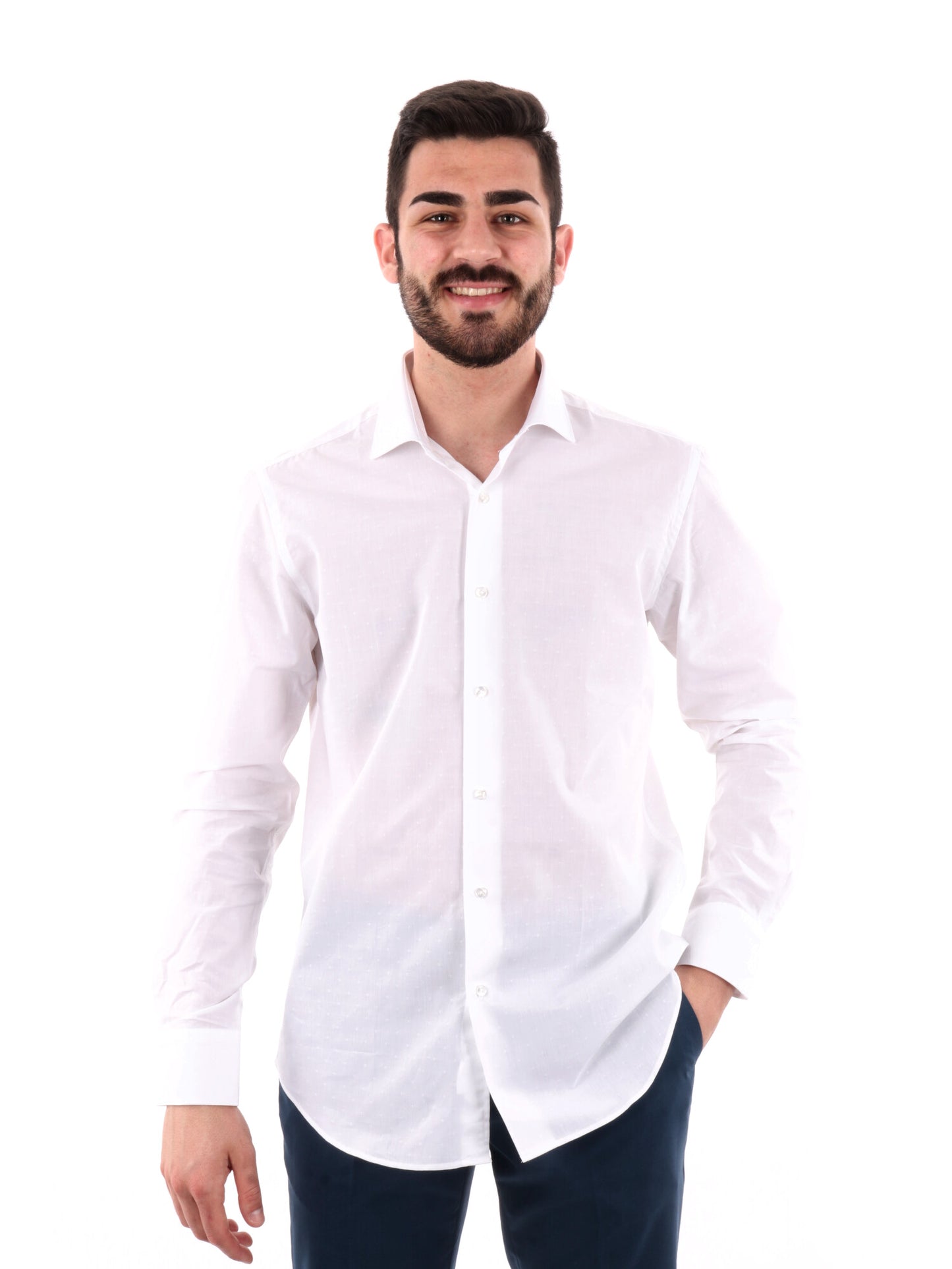F.B. CAMICIA MISLINO - BIANCO
