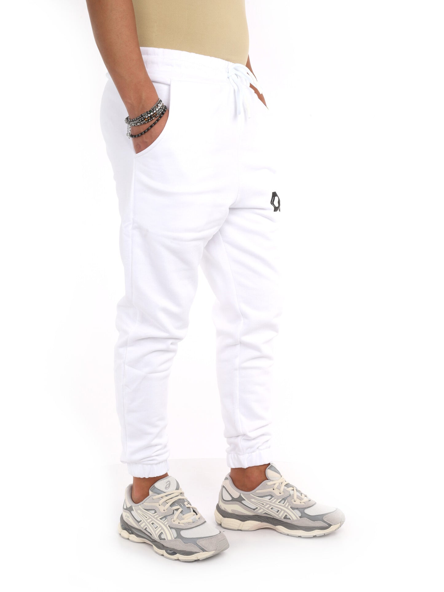 Pantaloni bianchi da uomo DS2 per la primavera-estate