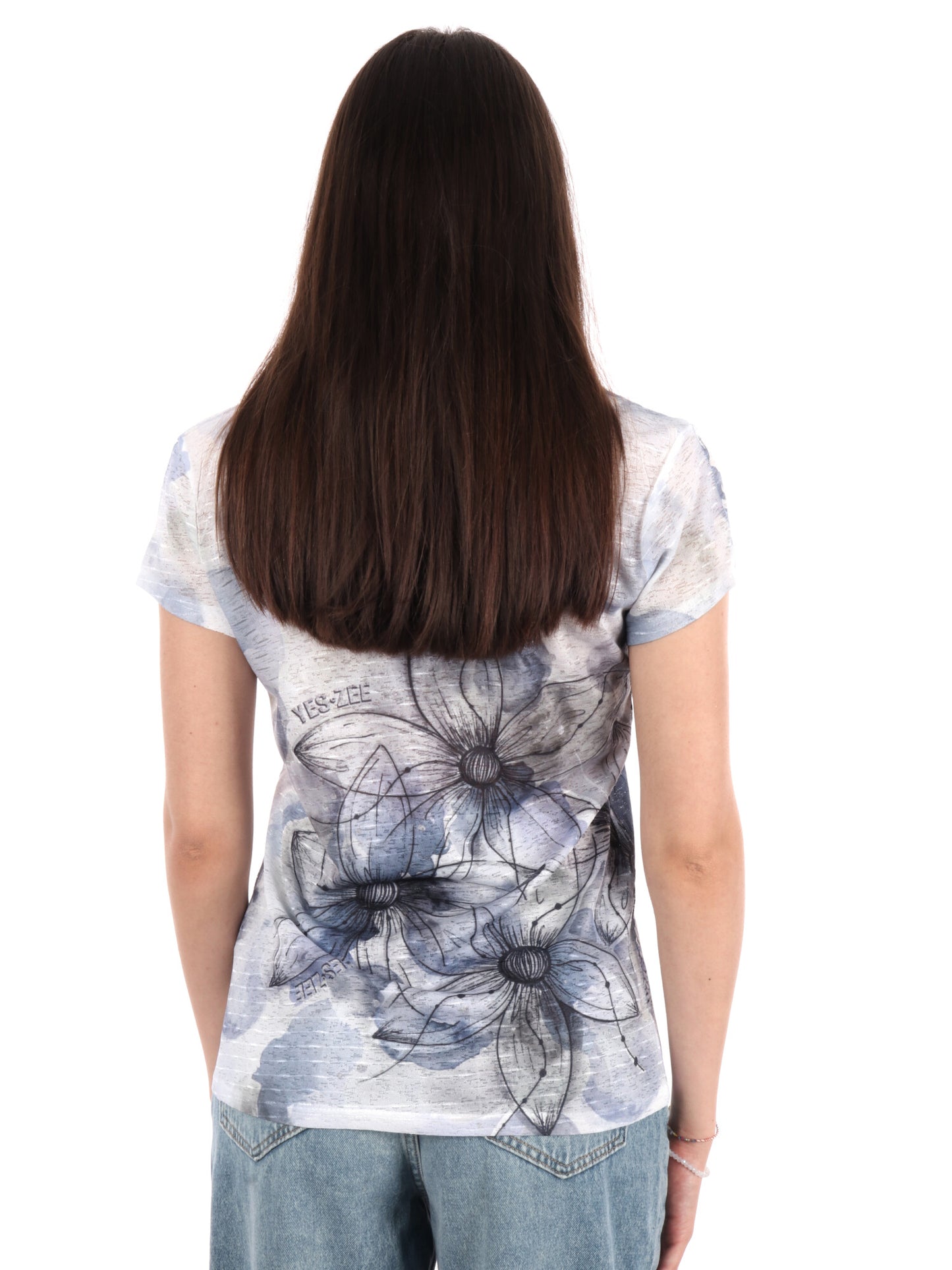 YES ZEE T-SHIRT MM - BLU