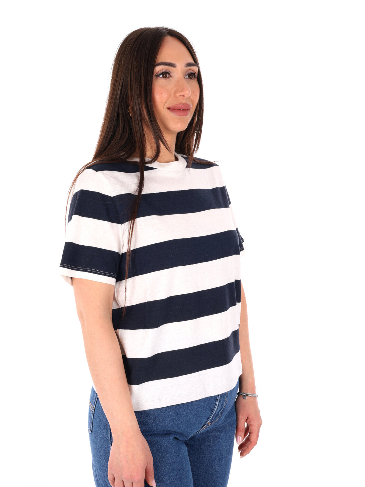 Yes zee t-shirt mm da donna blu