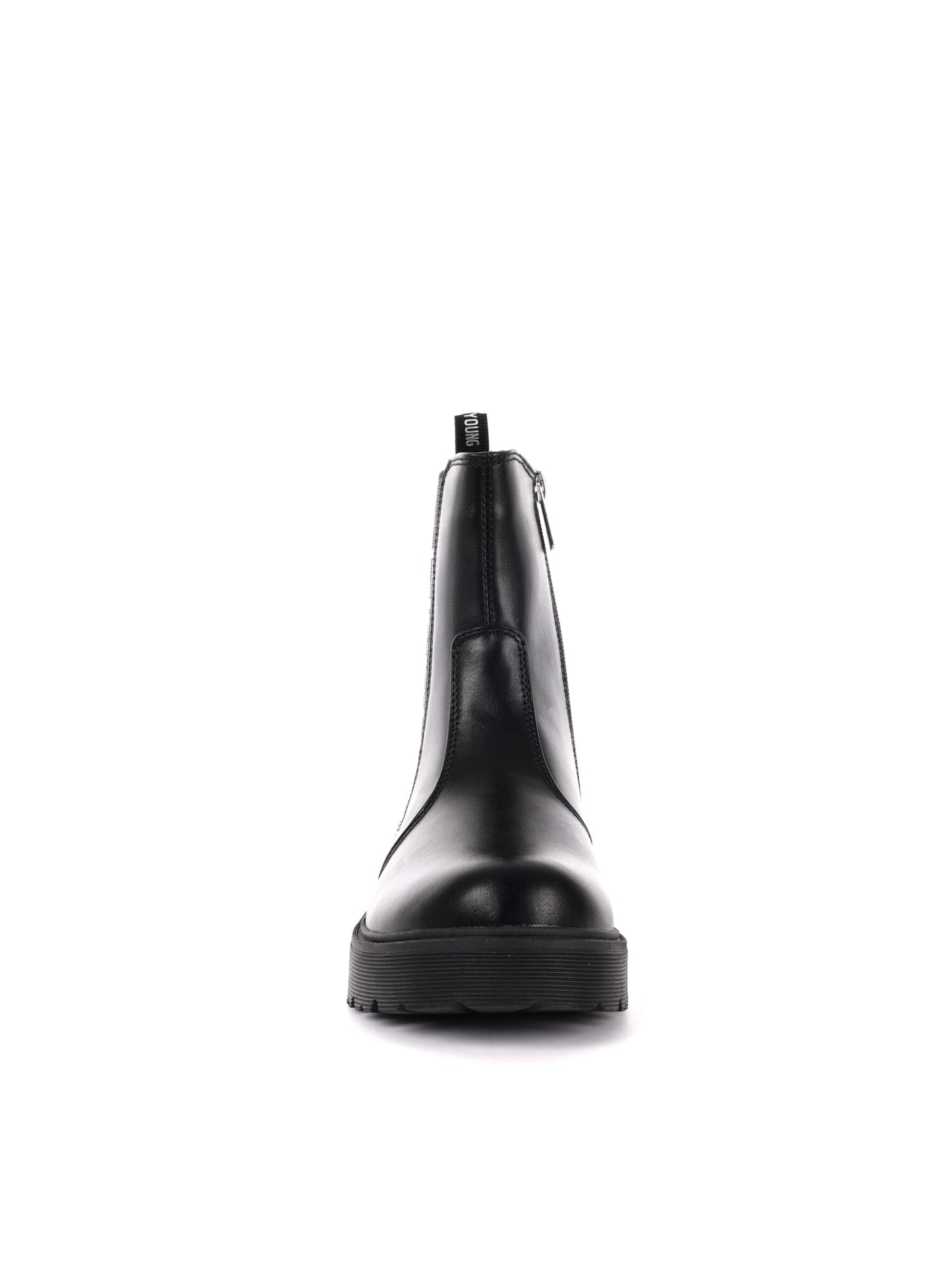STIVALETTO CON LOGO CULT JUNIOR NERO