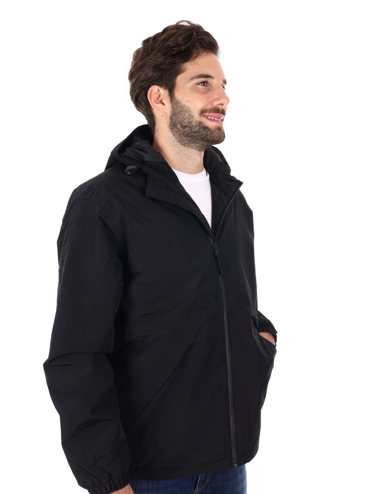 GIUBBINO IMPERMEABILE WINNICK TIMBERLAND DA UOMO NERO