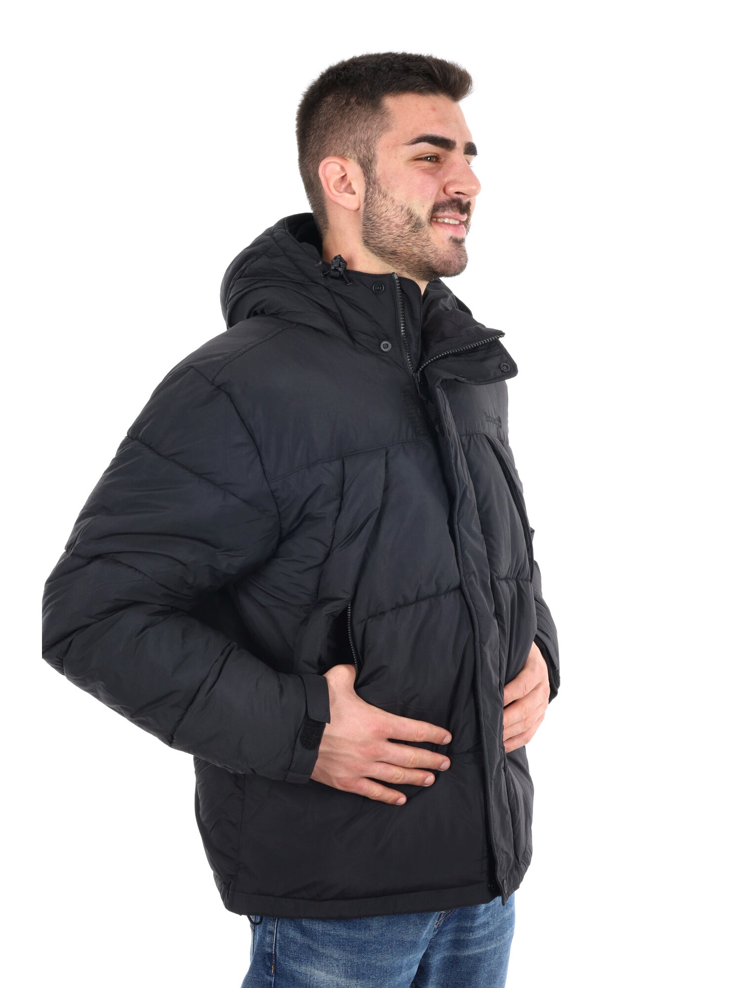 GIUBBINO IDROREPELLENTE MOUNTAIN TIMBERLAND DA UOMO NERO