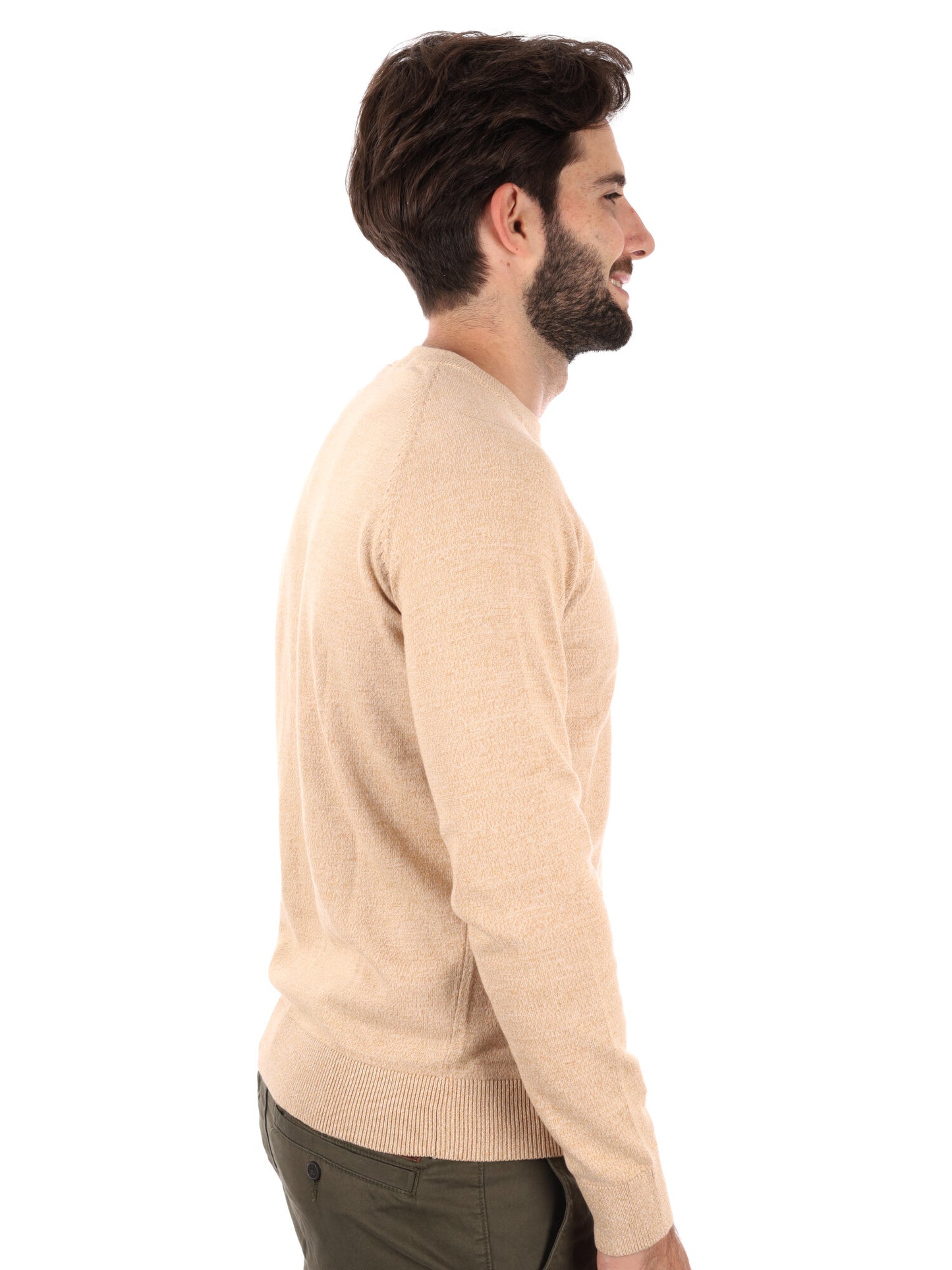 MAGLIA CON MANICHE RAGLAN WILLIAMS RIVER TIMBERLAND DA UOMO PANNA