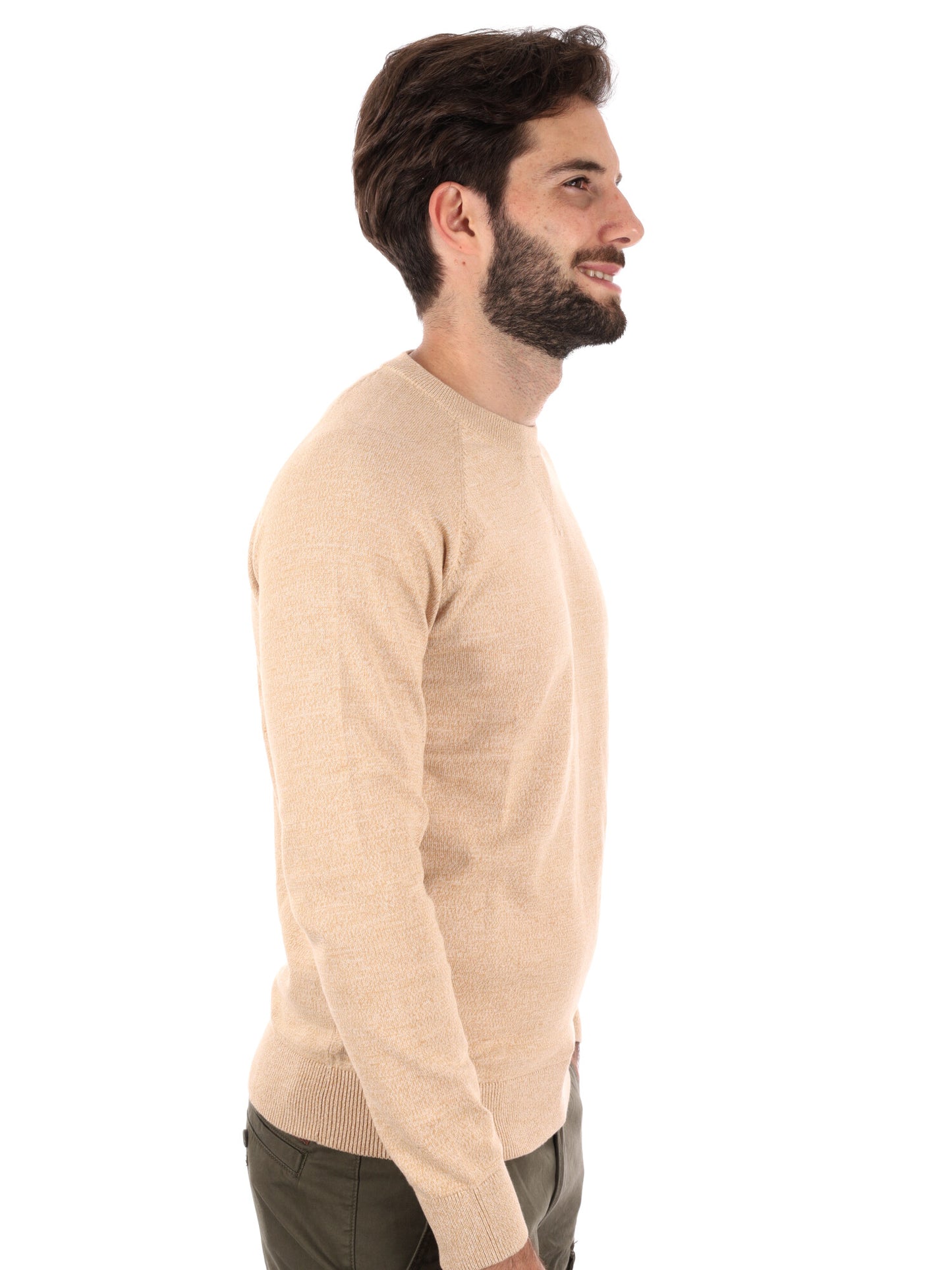 MAGLIA CON MANICHE RAGLAN WILLIAMS RIVER TIMBERLAND DA UOMO PANNA