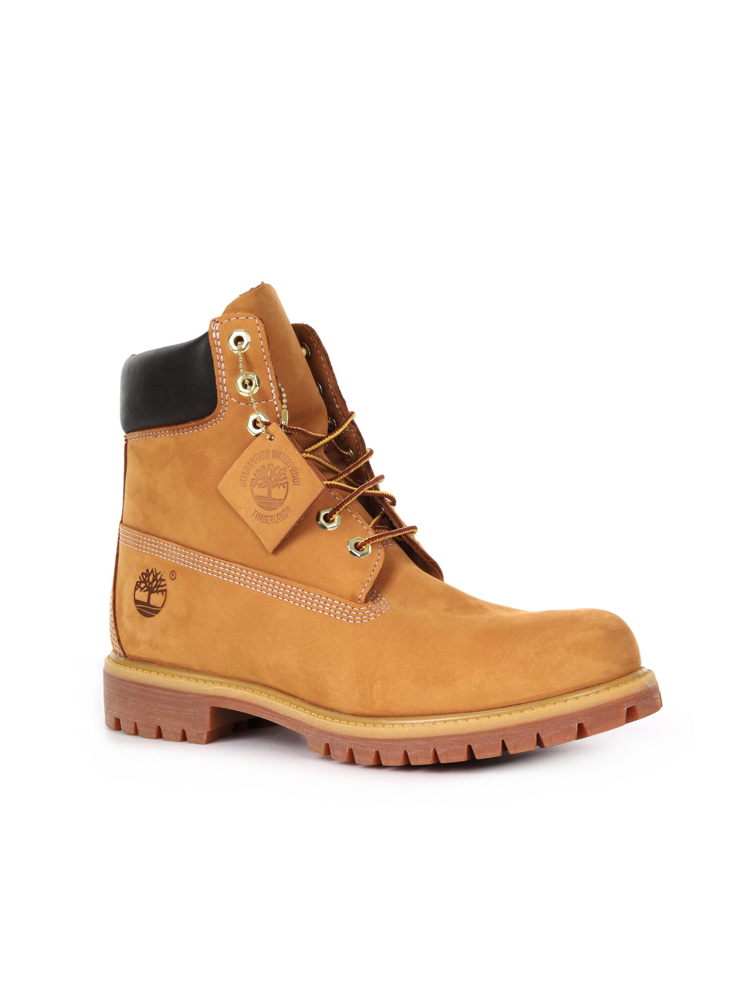 SCARPONCINO IMPERMEABILE PREMIUM 6 TIMBERLAND DA UOMO OCRA