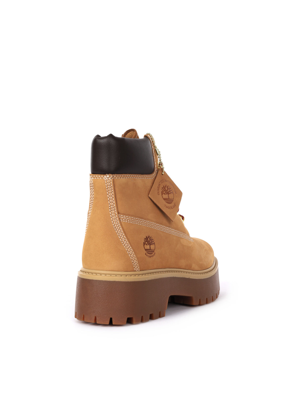 TIMBERLAND SCARPONCINO STONE STREET 6 CON PLATEAU DA DONNA OCRA