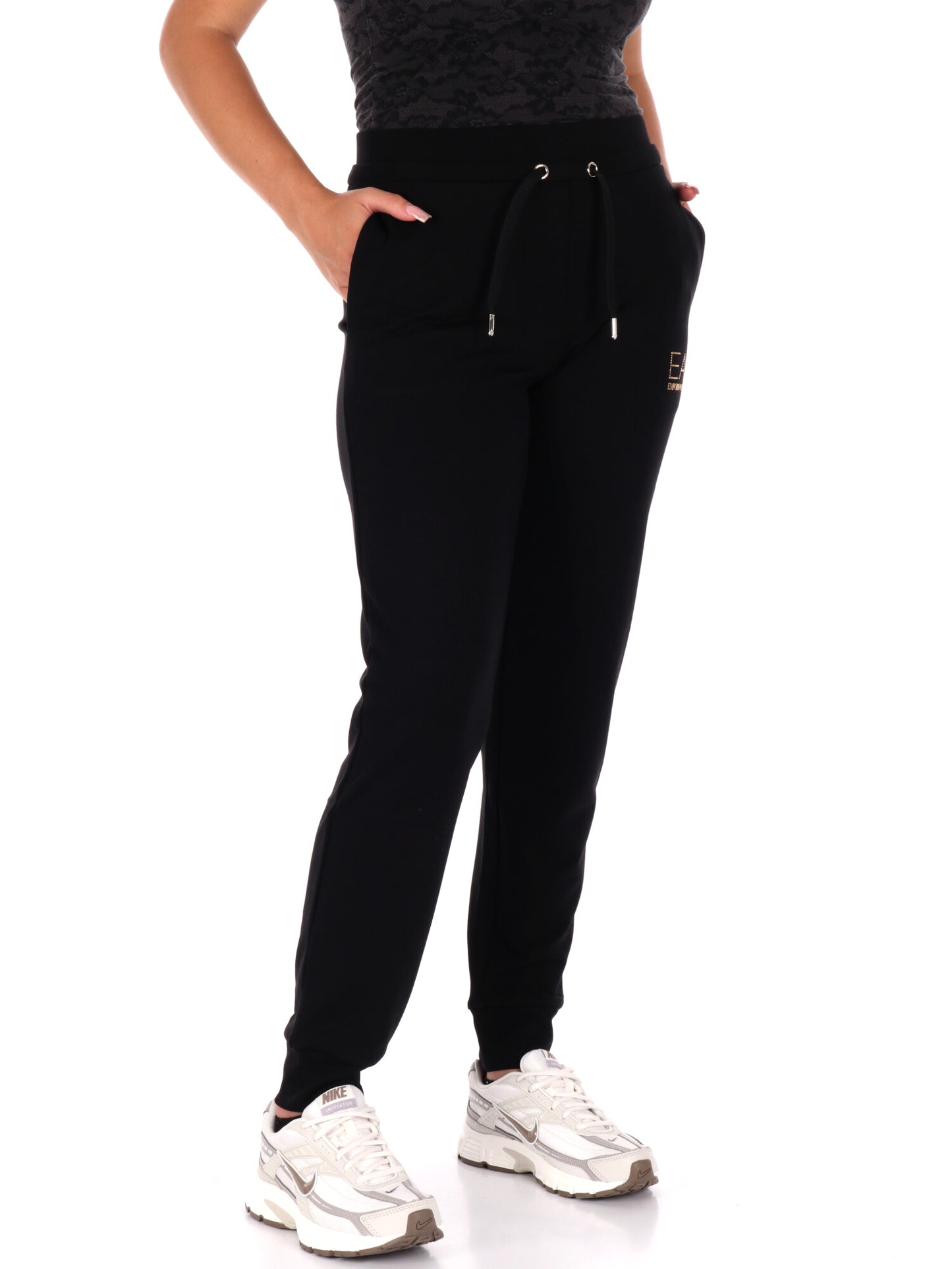 PANTALONE JOGGER EVOLUTION EA7 EMPORIO ARMANI DONNA NERO