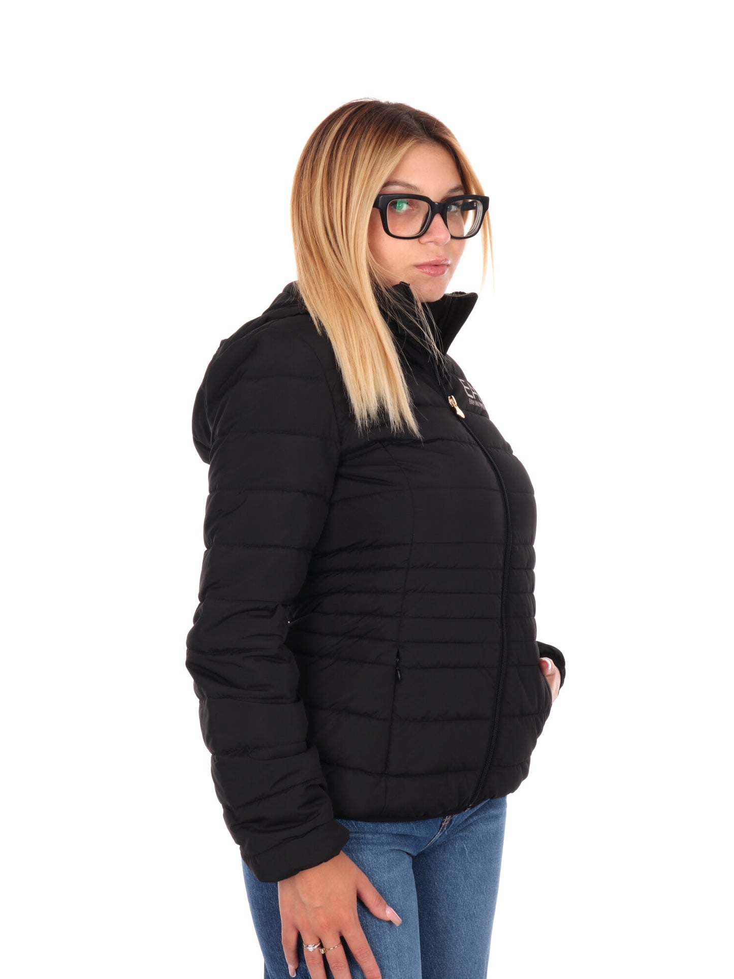 GIUBBINO 100 G. EA7 EMPORIO ARMANI NERO ORO