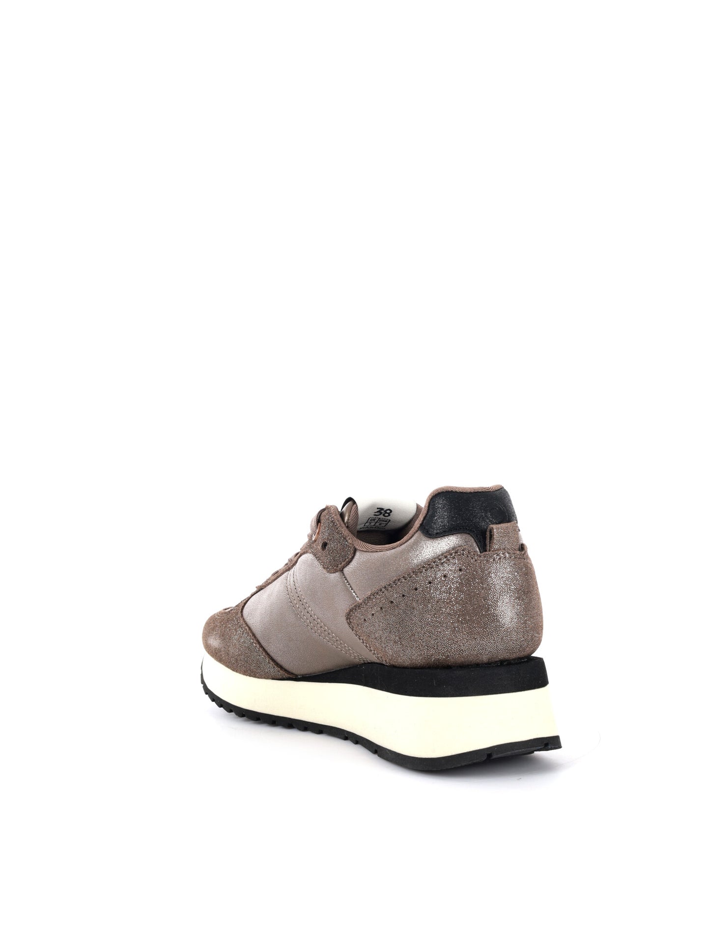 SNEAKERS TRAVIS PUNK SUOLA ALTA COLMAR DA DONNA TAUPE