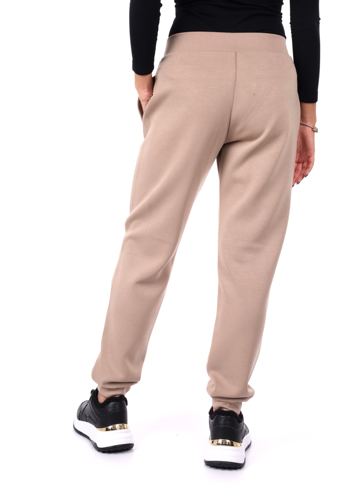 PANTALONE OLYMPE JOGGER GUESS DA DONNA BEIGE