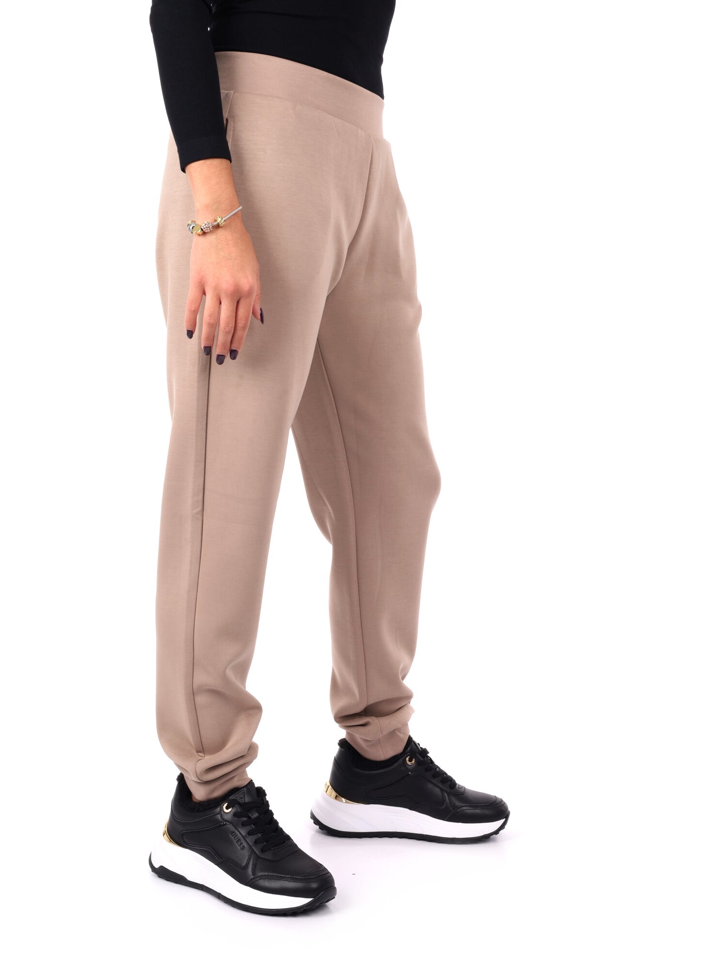 PANTALONE OLYMPE JOGGER GUESS DA DONNA BEIGE