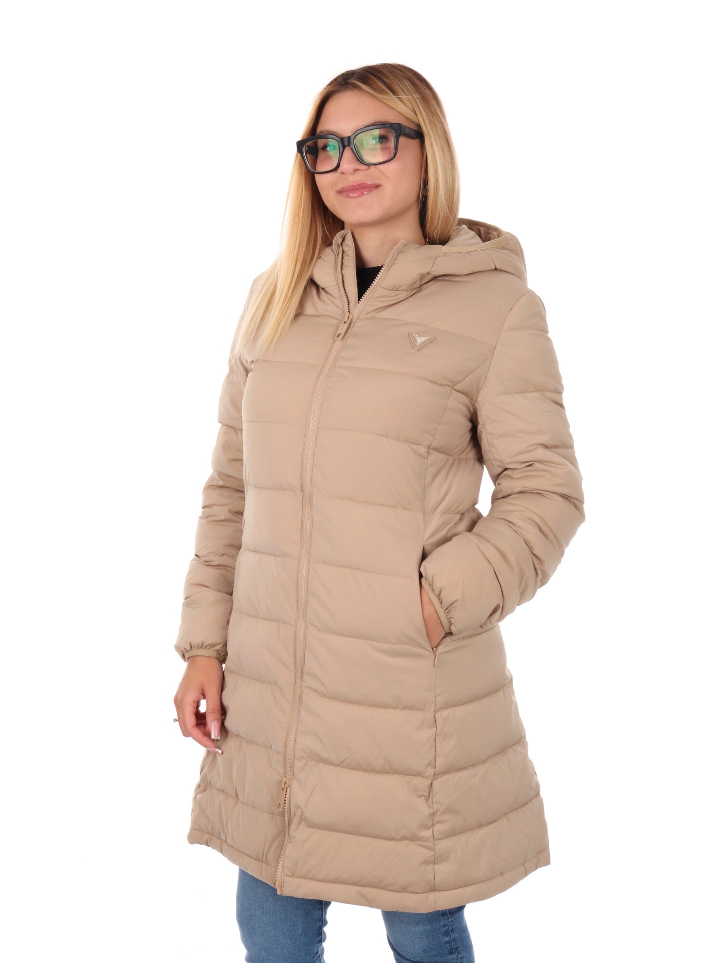 GIUBBINO NEW ALETA GUESS DA DONNA SABBIA