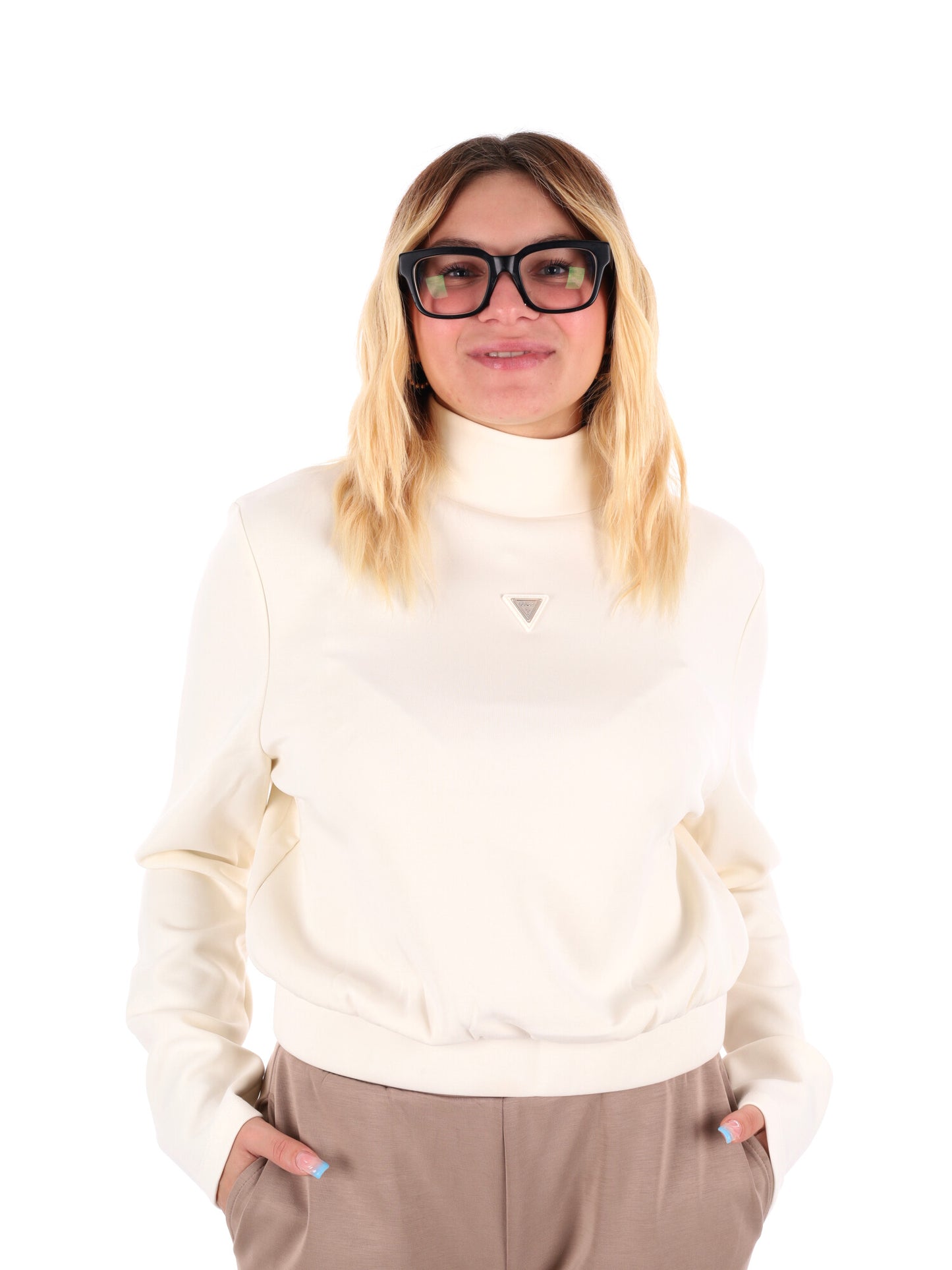 FELPA OLYMPE GUESS DA DONNA PANNA