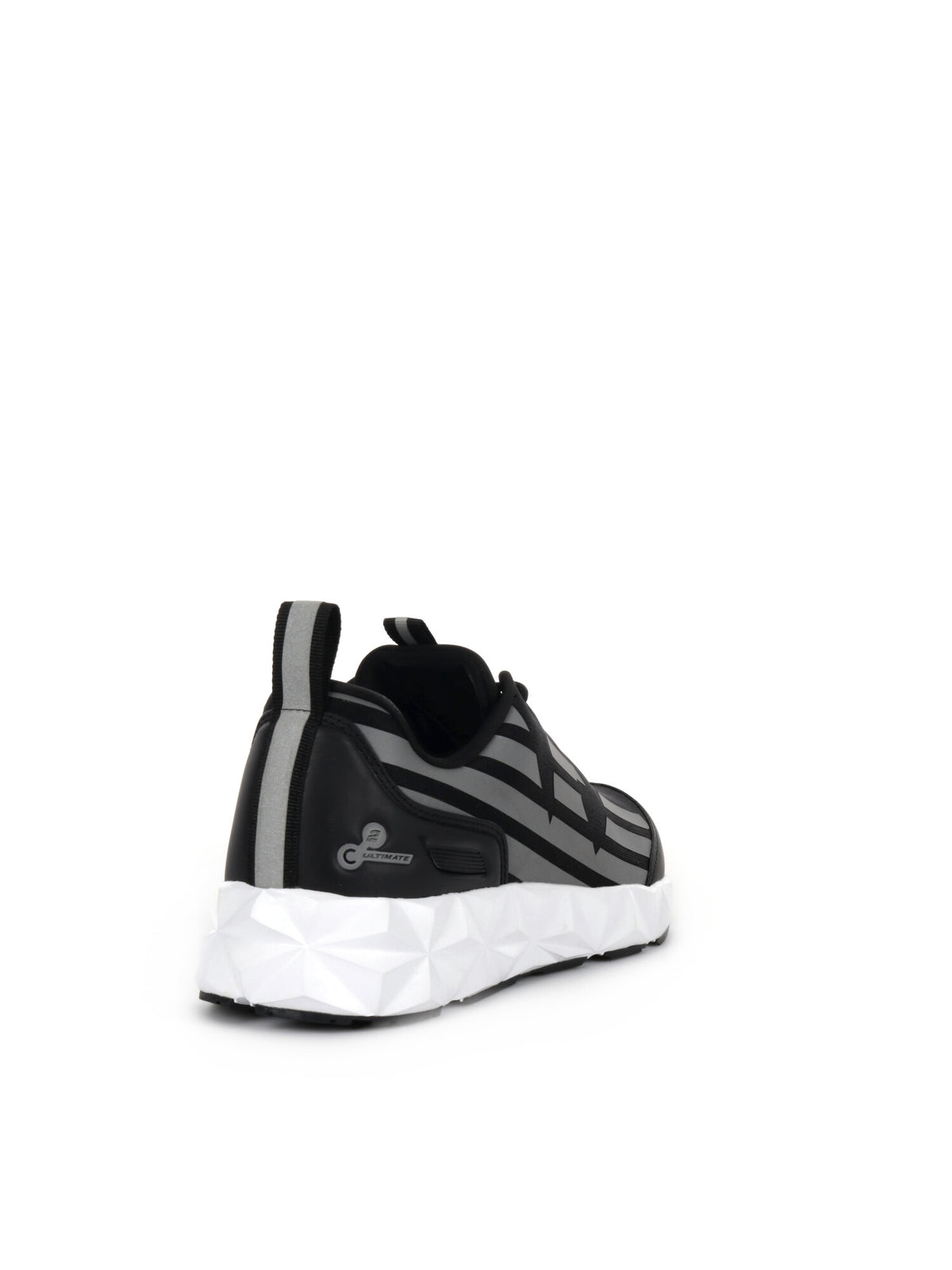 EA7 ultimate C2 komb sneakers da uomo nero-bianco