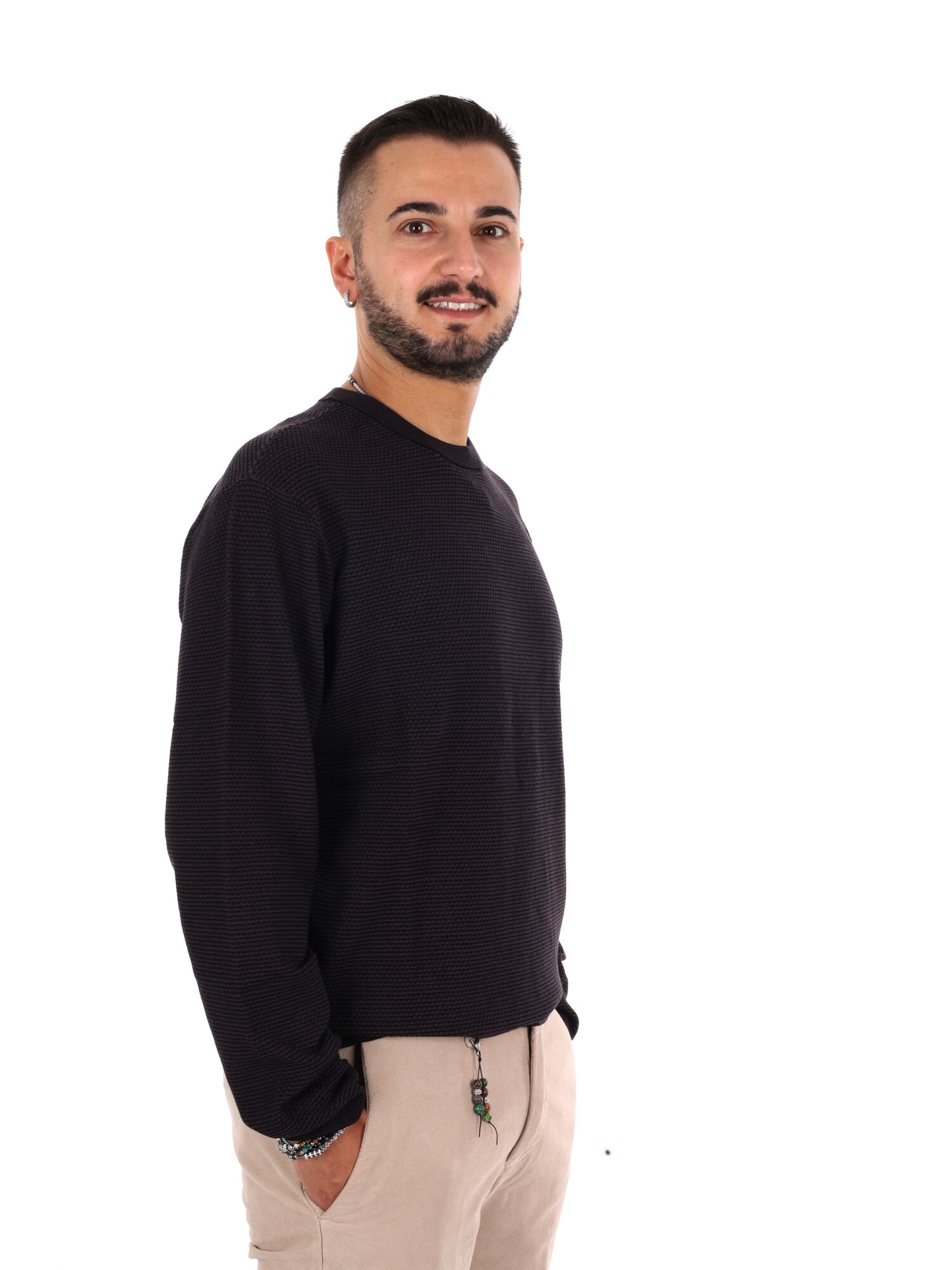 Armani Exchange Pullo, maglia da uomo nera